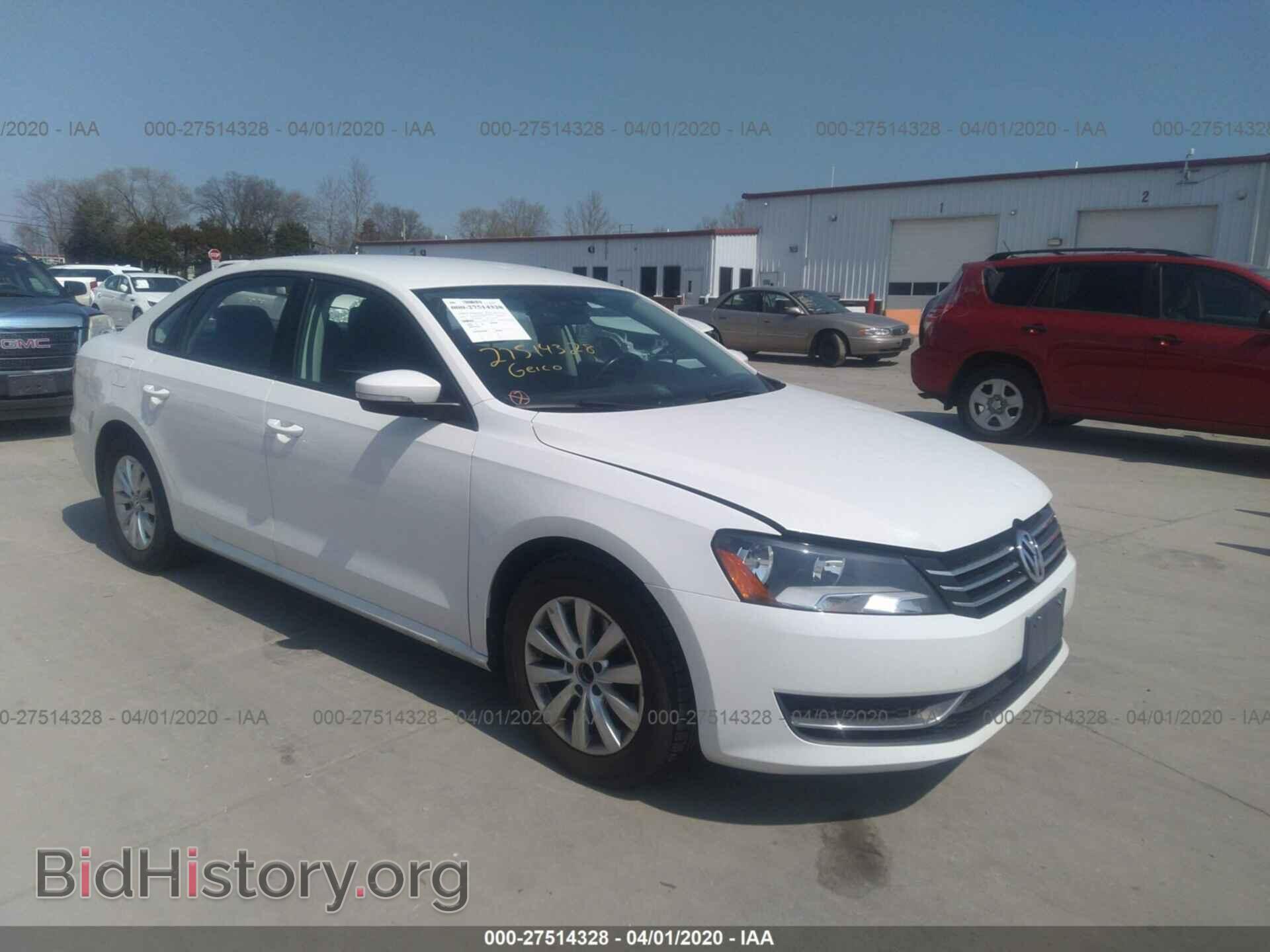 Фотография 1VWAP7A3XEC019367 - VOLKSWAGEN PASSAT 2014