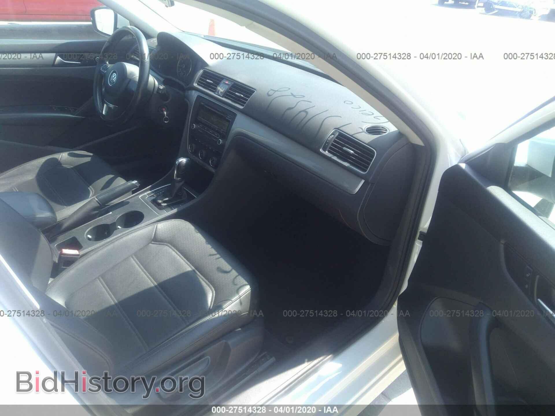 2014 VOLKSWAGEN PASSAT - VIN: 1VWAP7A3XEC019367 - Фото 5