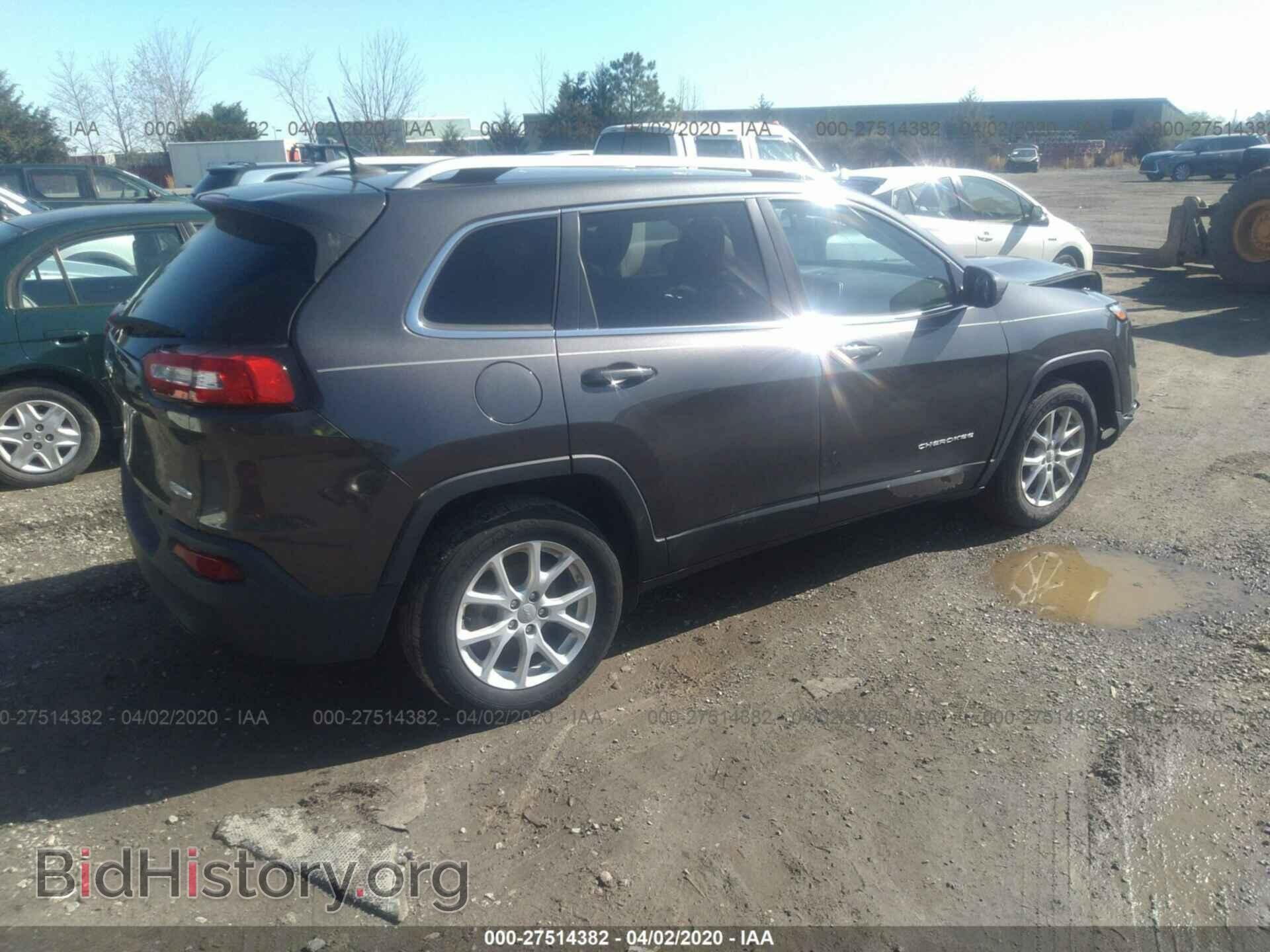 2016 JEEP CHEROKEE - VIN: 1C4PJLCB4GW363810 - Фото 4
