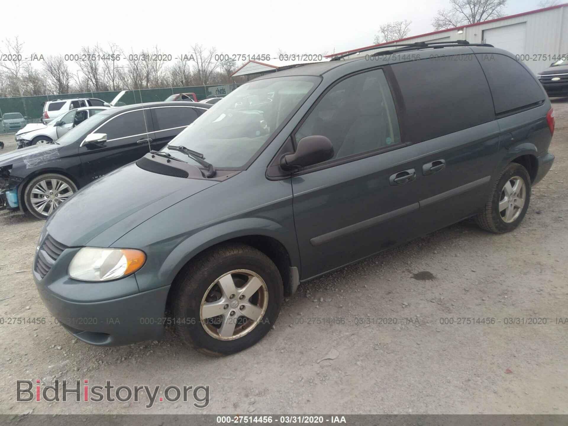 2007 DODGE CARAVAN - VIN: 1D4GP45R57B161325 - Фото 2