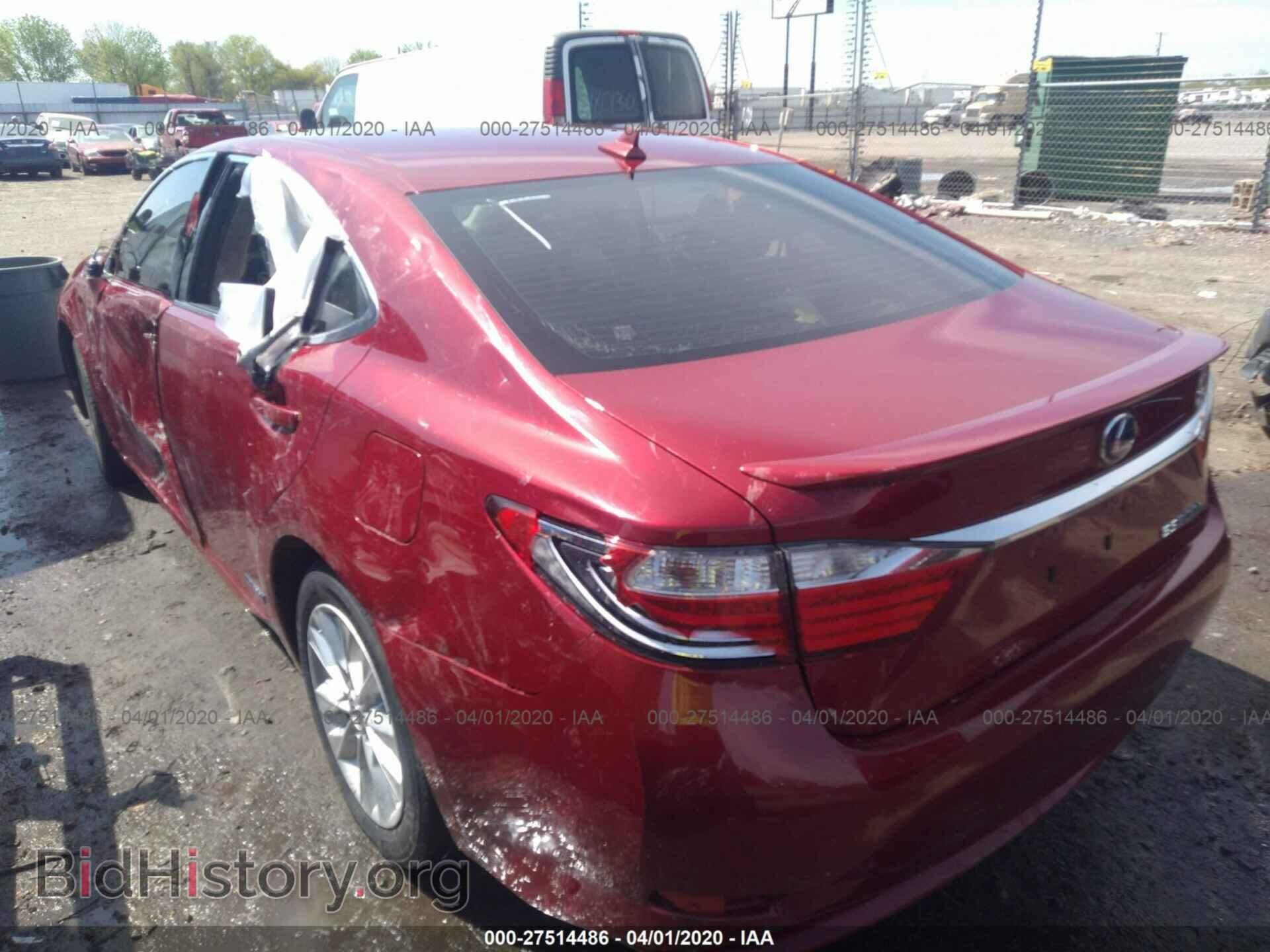 2014 LEXUS ES - VIN: JTHBW1GG7E2067303 - Фото 3
