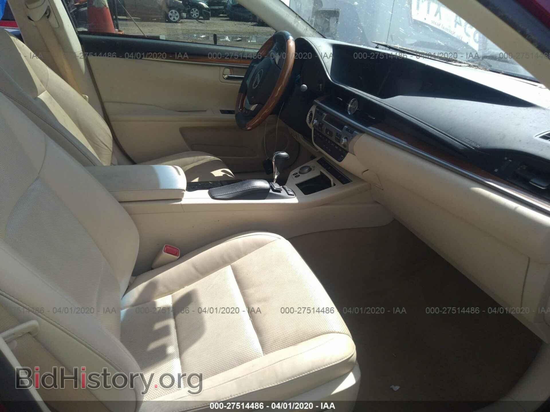2014 LEXUS ES - VIN: JTHBW1GG7E2067303 - Фото 5