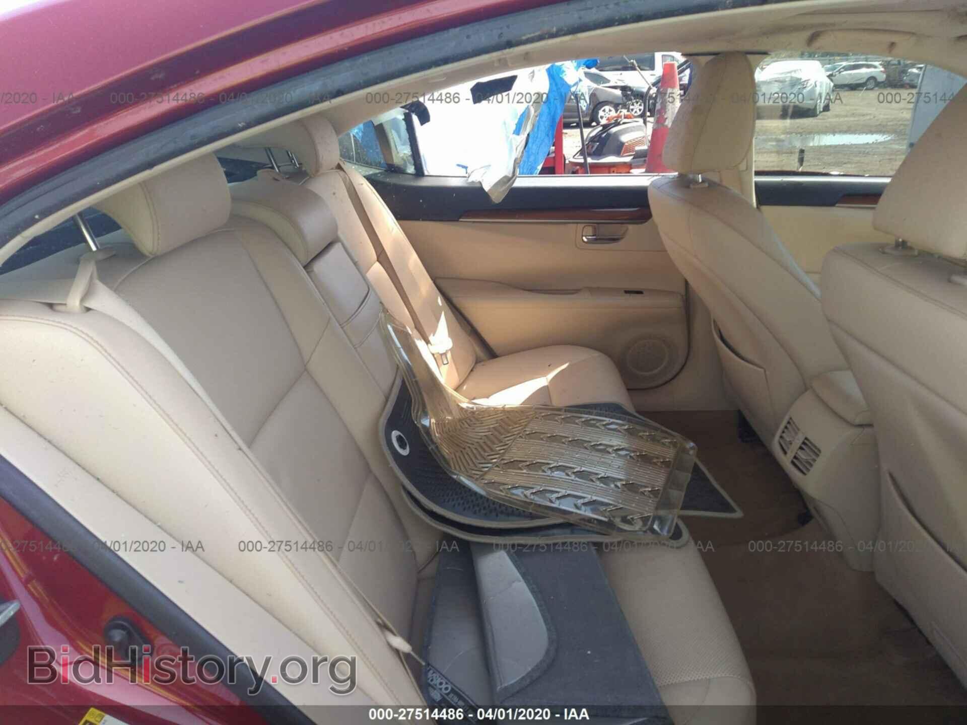 2014 LEXUS ES - VIN: JTHBW1GG7E2067303 - Фото 8