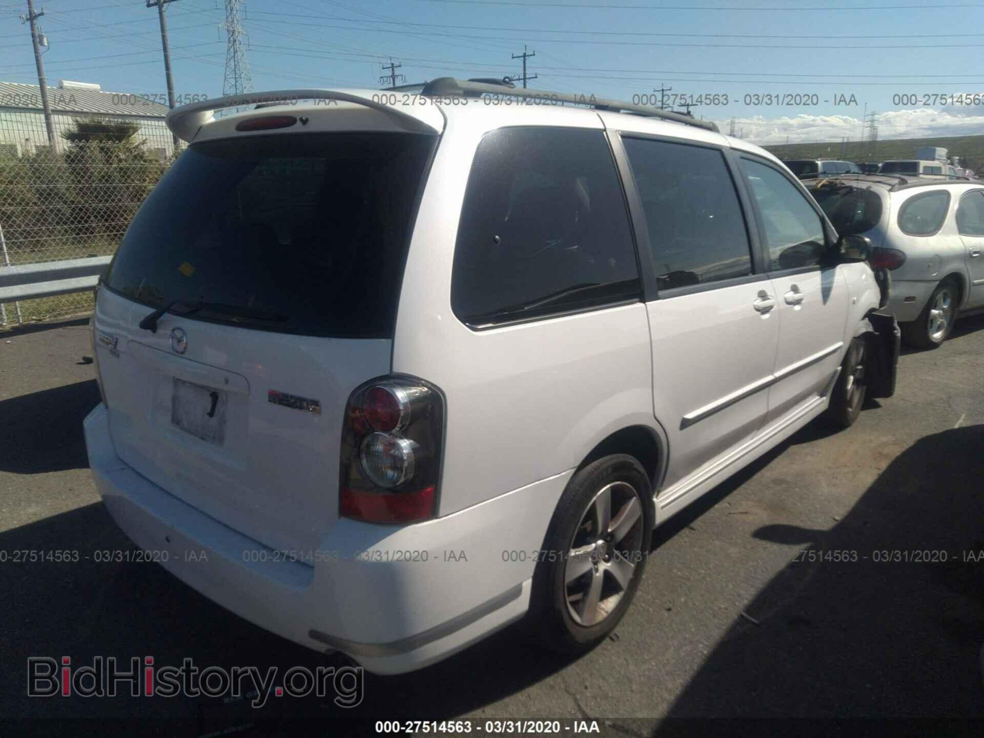 2005 MAZDA MPV - VIN: JM3LW28J950555533 - Фото 4