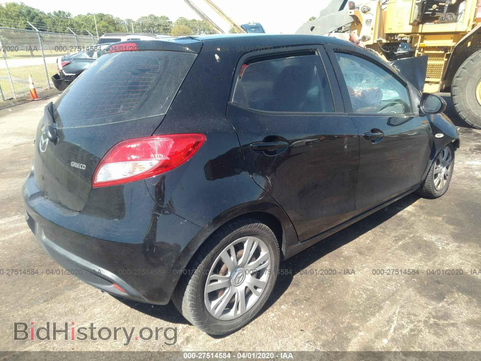 2012 MAZDA MAZDA2 - VIN: JM1DE1KY7C0134231 - Фото 4