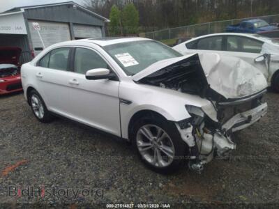 2014 Ford TAURUS SEL, белый — VIN 1FAHP2H82EG122982, IAAI