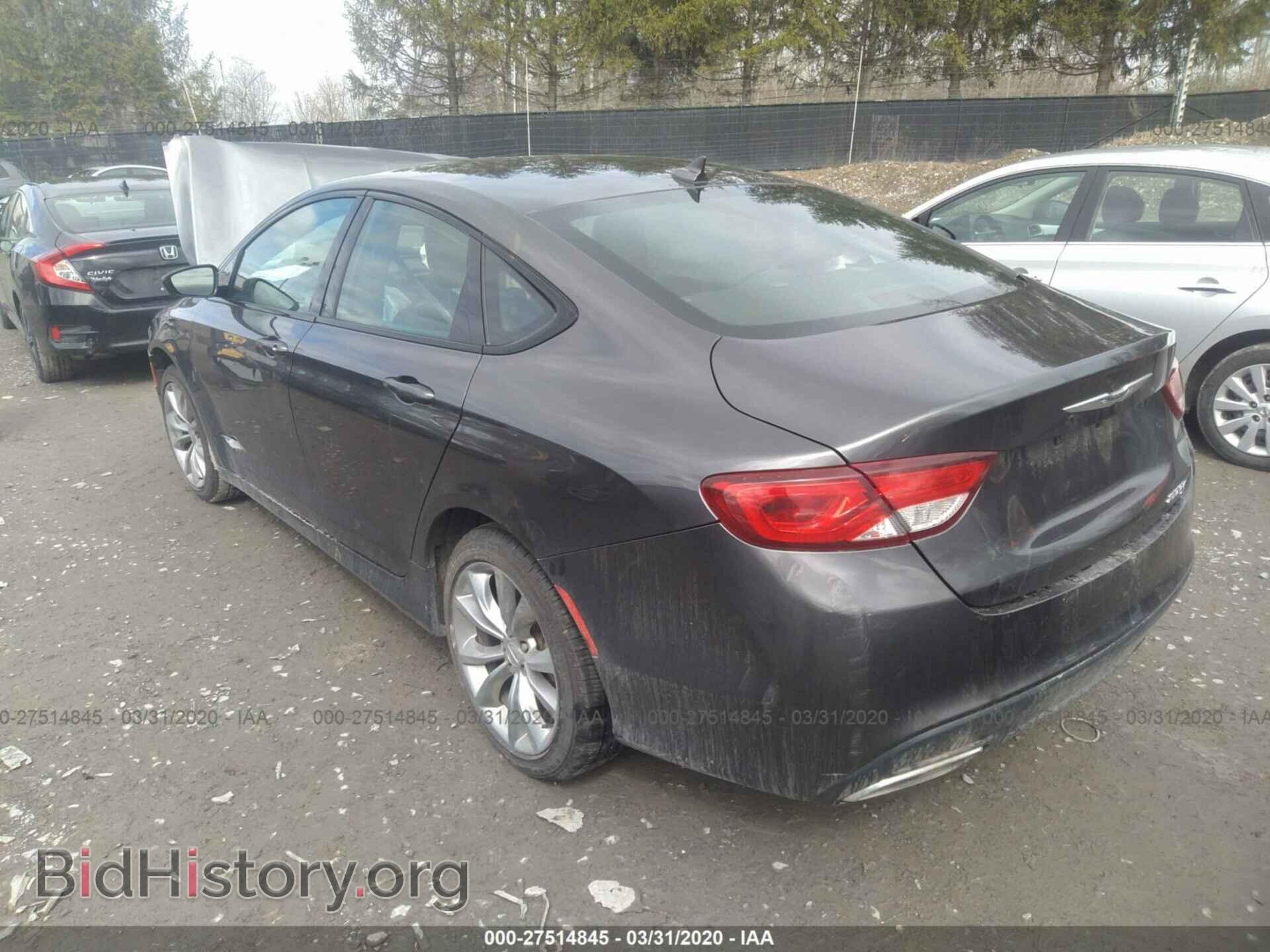 2016 CHRYSLER 200 - VIN: 1C3CCCBB7GN157403 - Фото 3