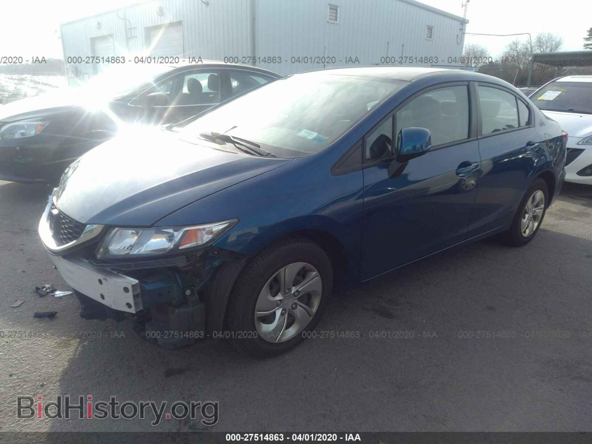 2013 HONDA CIVIC - VIN: 19XFB2F50DE251939 - Фото 2