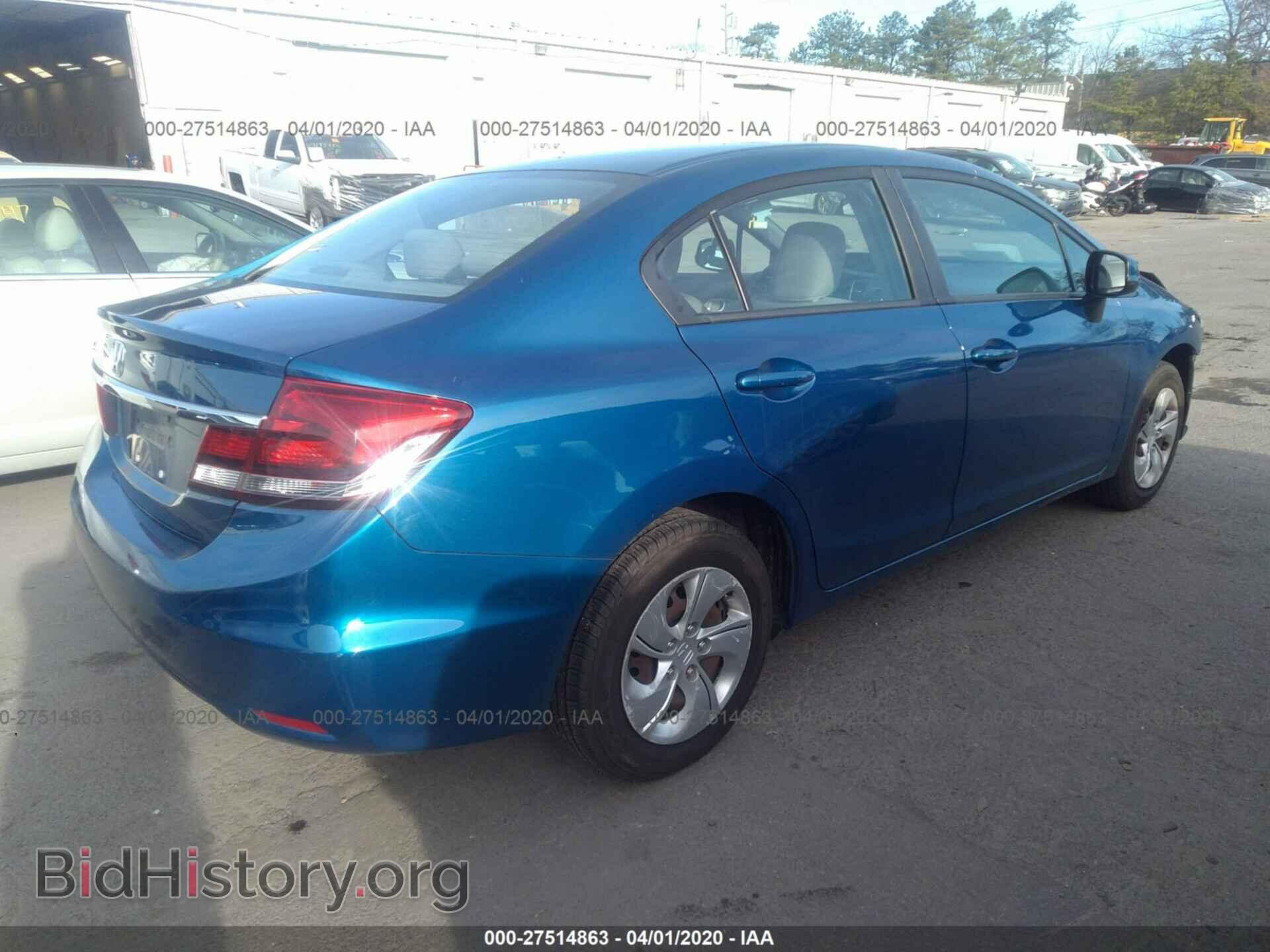 2013 HONDA CIVIC - VIN: 19XFB2F50DE251939 - Фото 4