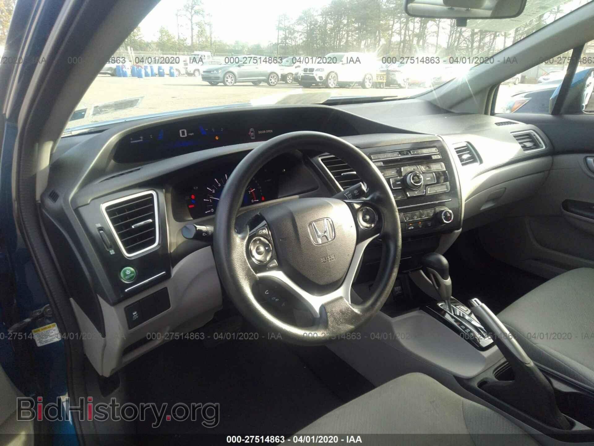 2013 HONDA CIVIC - VIN: 19XFB2F50DE251939 - Фото 5