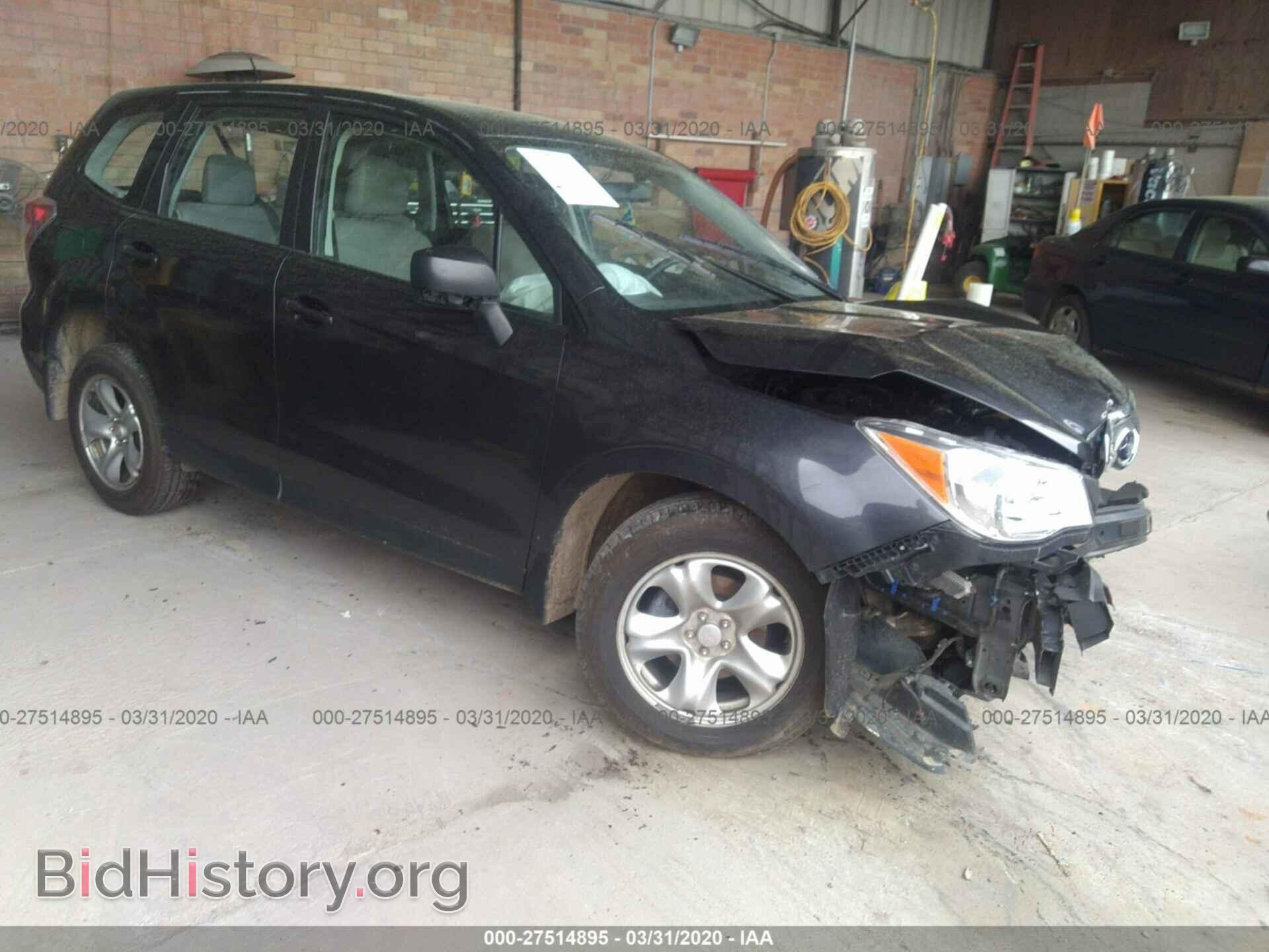 Фотография JF2SJAAC2EH506458 - SUBARU FORESTER 2014