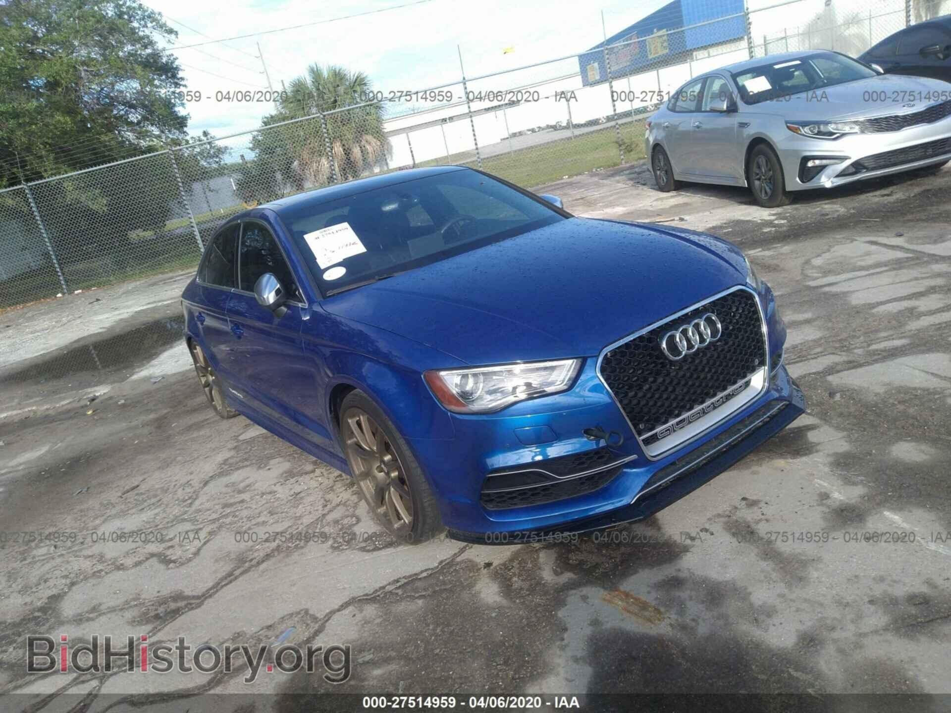 Фотография WAUBFGFF2F1088545 - AUDI S3 2015