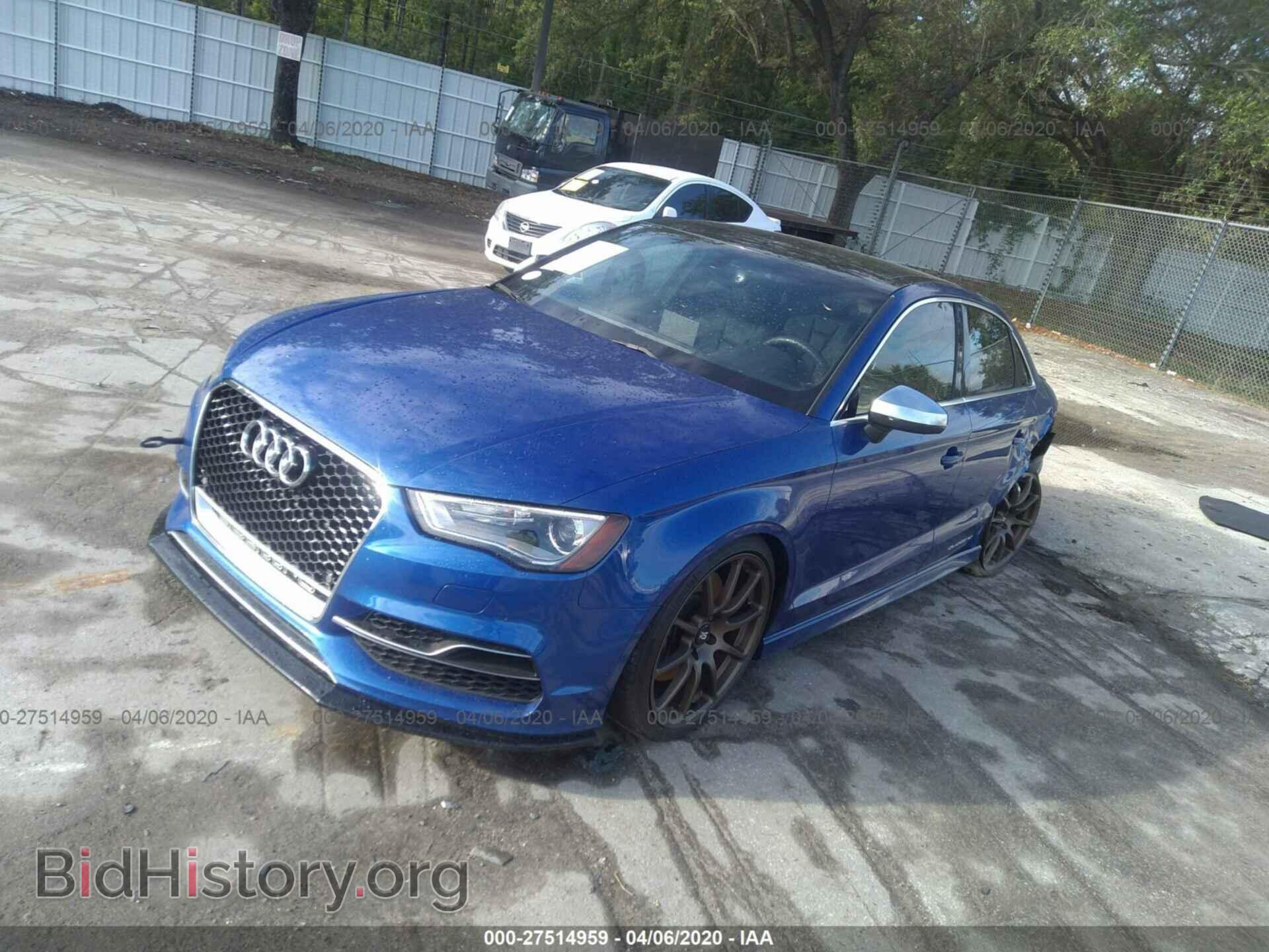 2015 AUDI S3 - VIN: WAUBFGFF2F1088545 - Фото 2