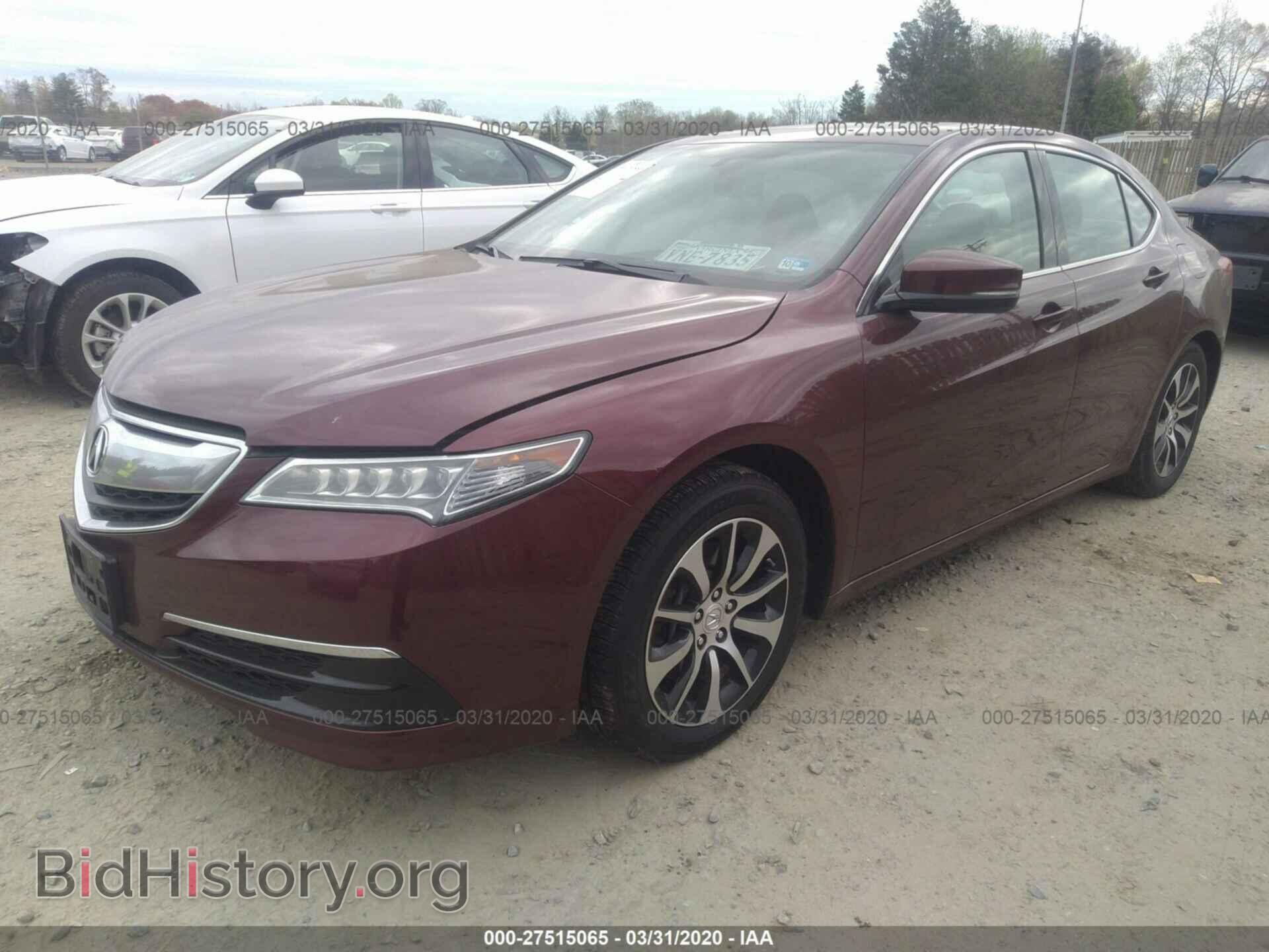2016 ACURA TLX - VIN: 19UUB1F32GA007749 - Фото 2