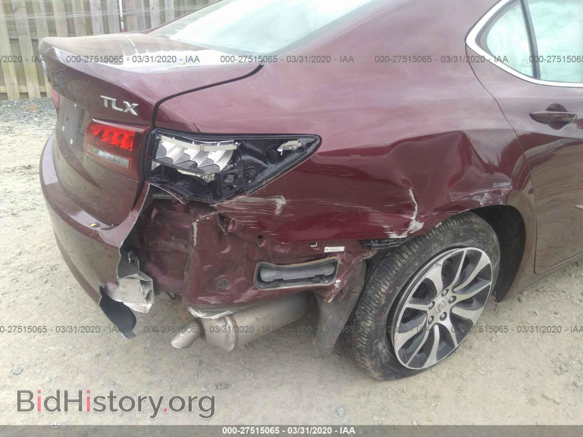 2016 ACURA TLX - VIN: 19UUB1F32GA007749 - Фото 6