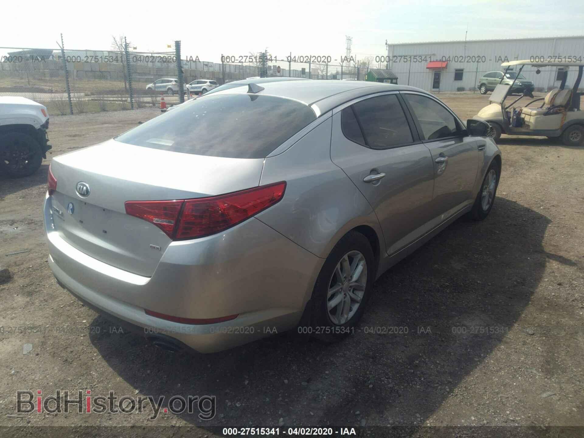 2013 KIA OPTIMA - VIN: KNAGM4A75D5440047 - Photo 4