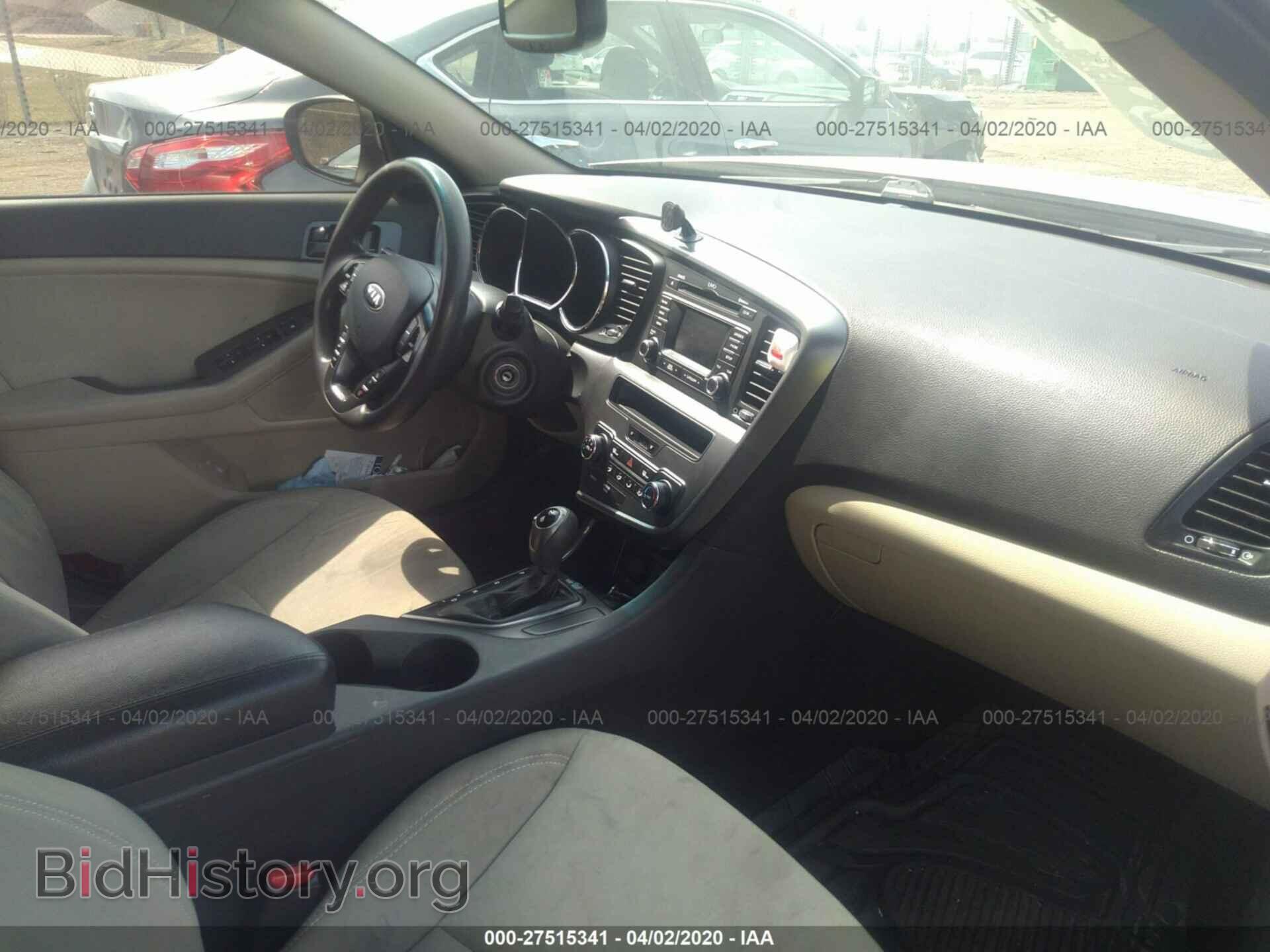 2013 KIA OPTIMA - VIN: KNAGM4A75D5440047 - Photo 5
