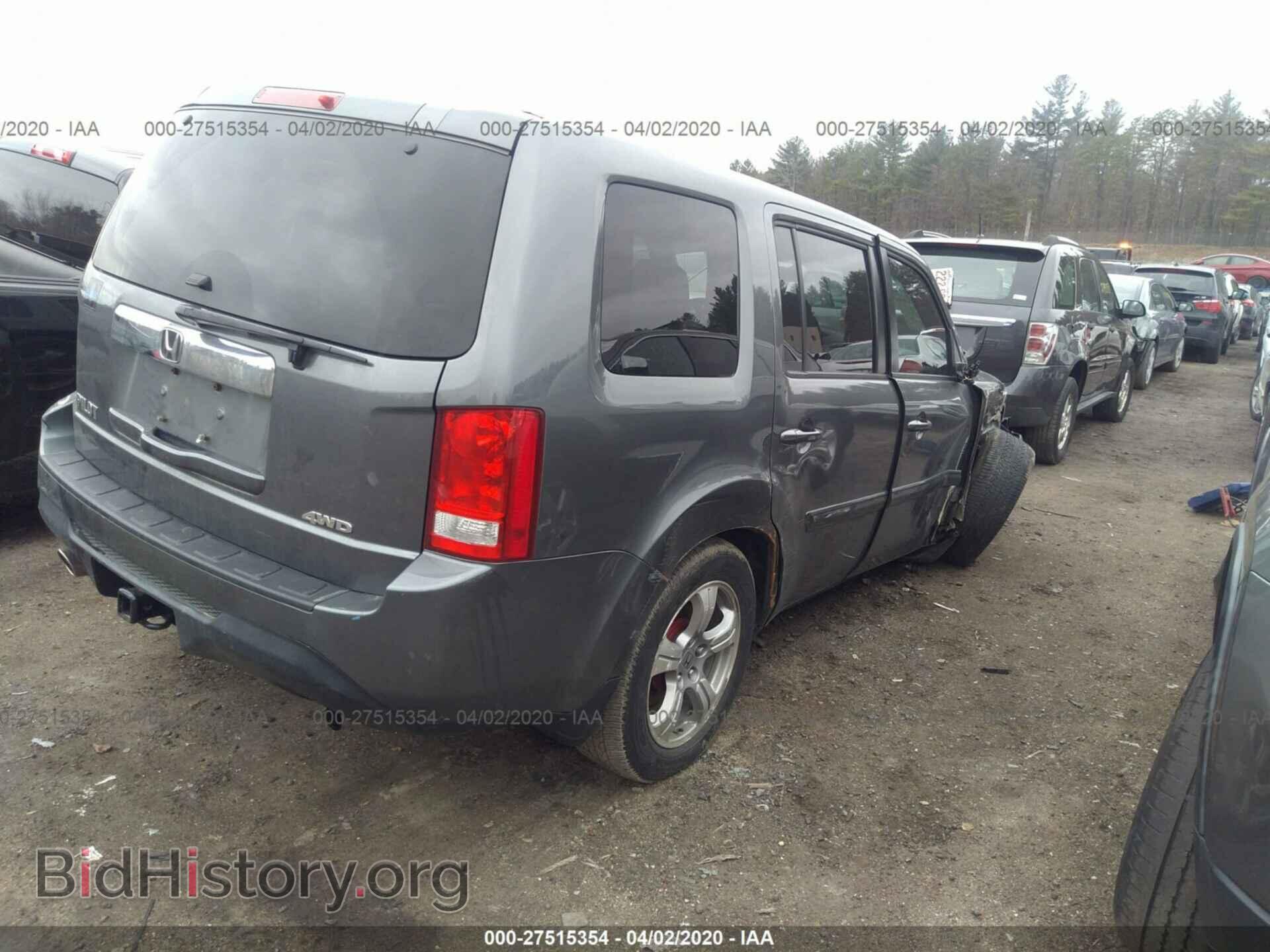 2012 HONDA PILOT - VIN: 5FNYF4H45CB038121 - Фото 4