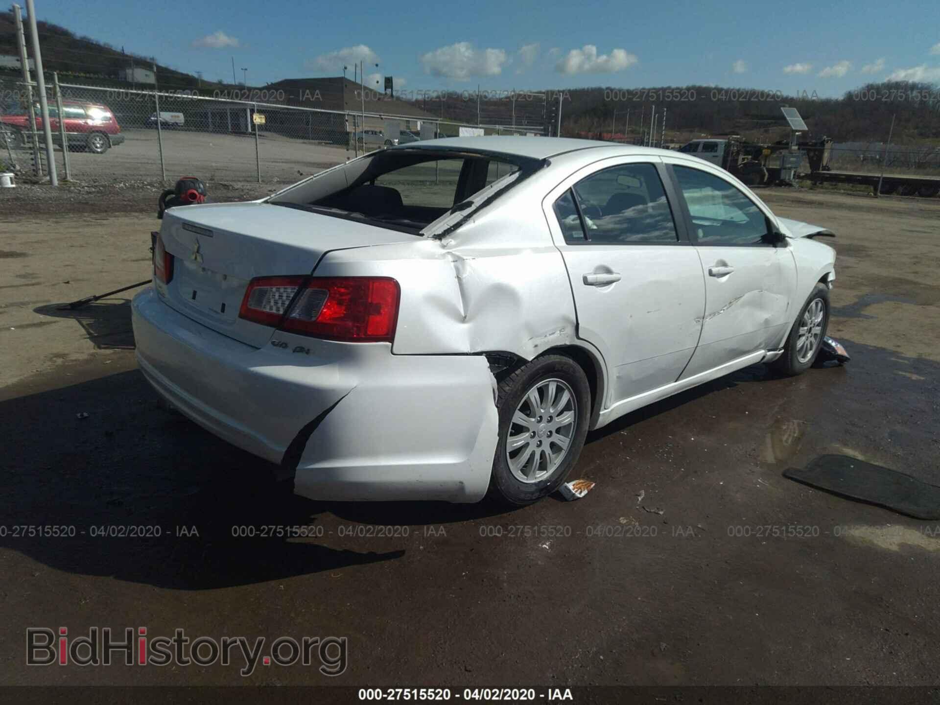 2012 MITSUBISHI GALANT - VIN: 4A32B2FF2CE022144 - Фото 4