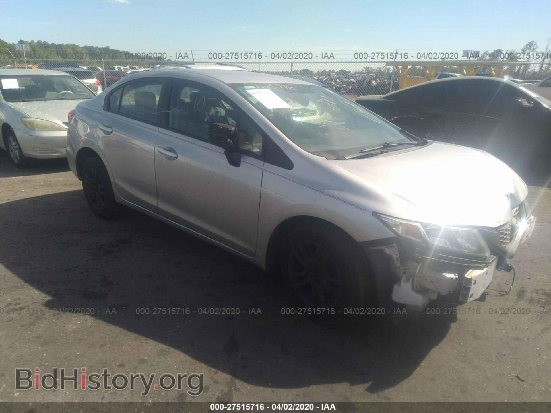 Фотография 19XFB2F52EE254715 - HONDA CIVIC 2014