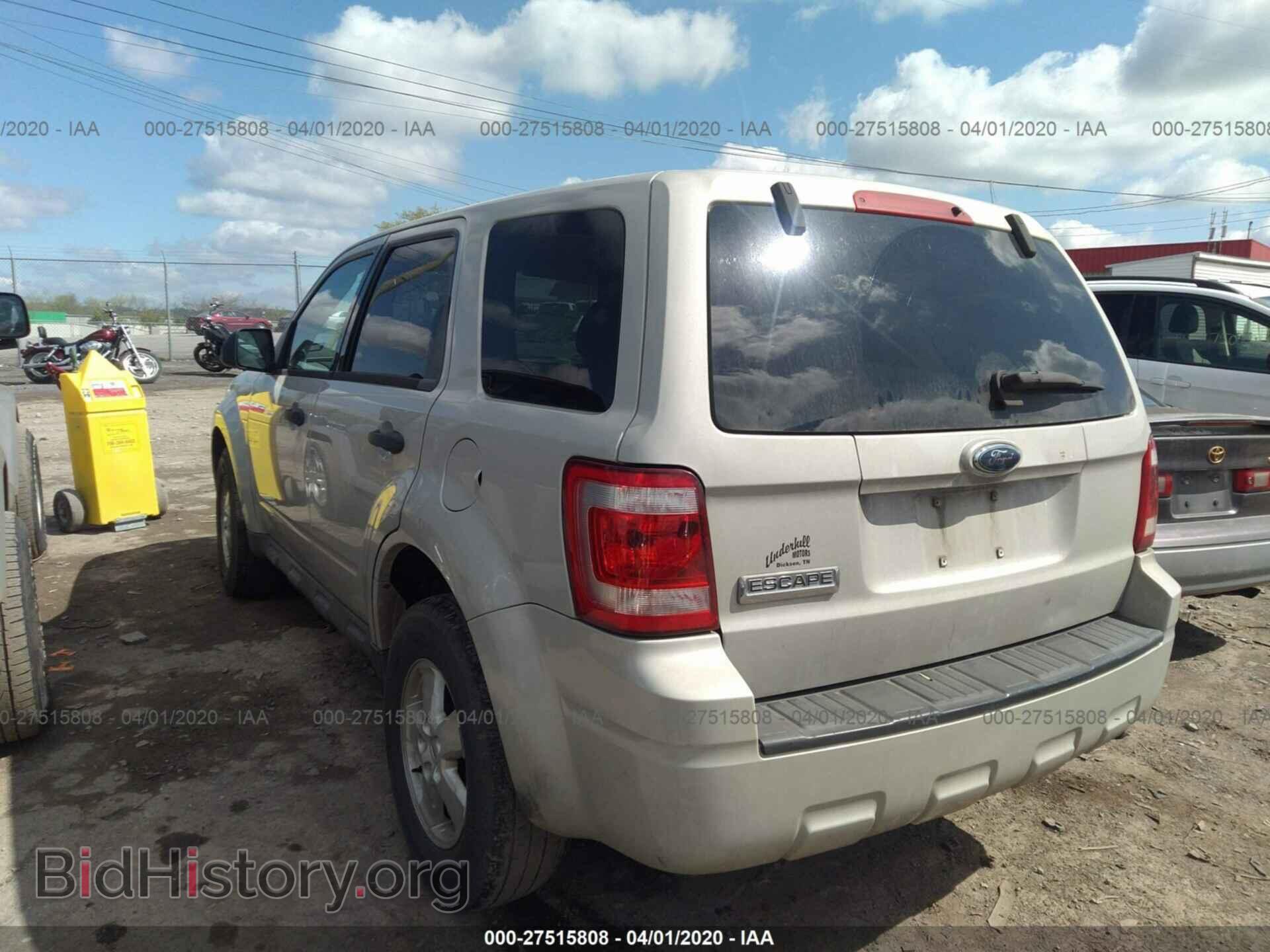 2009 FORD ESCAPE - VIN: 1FMCU02719KB08734 - Фото 3