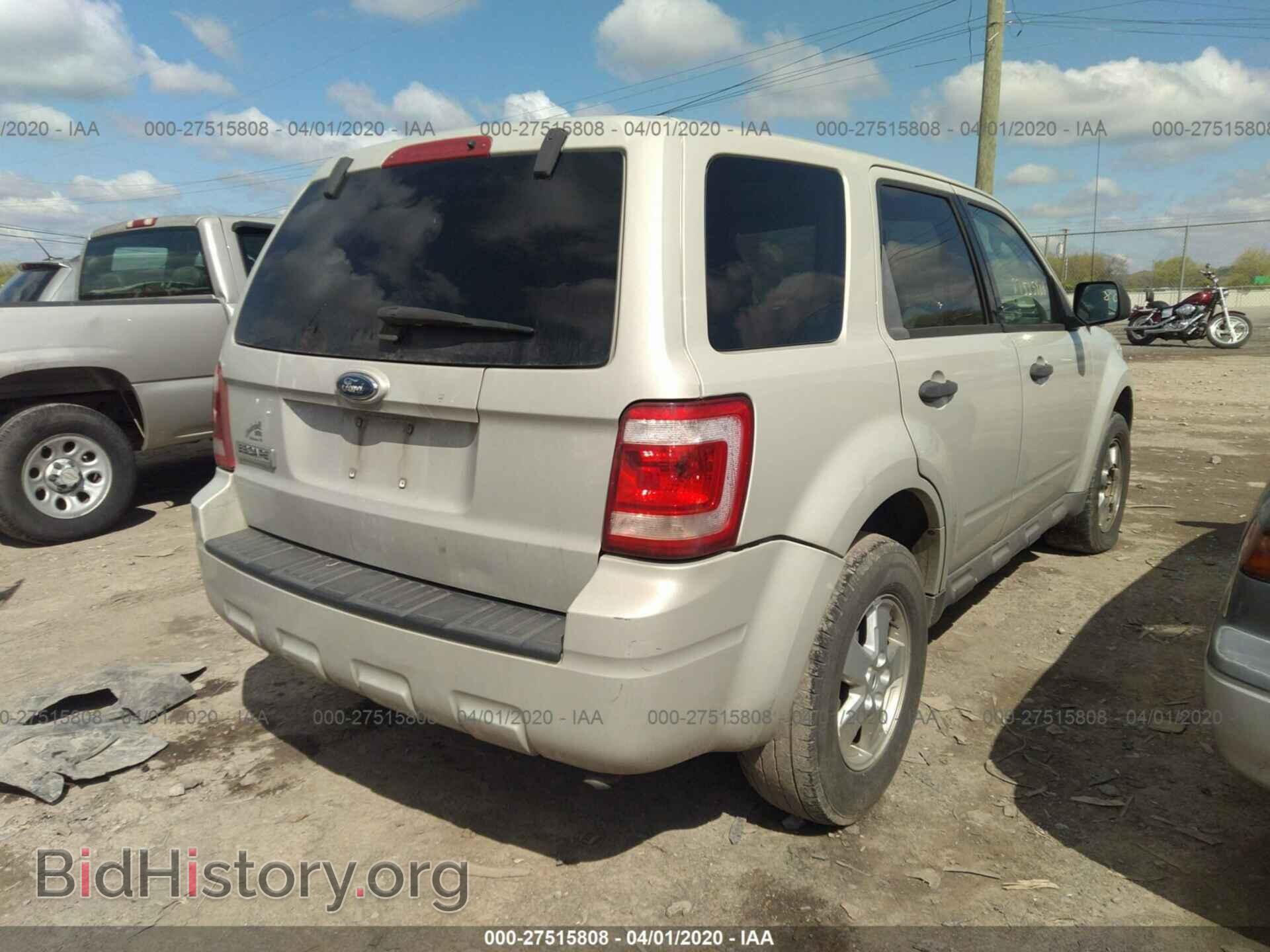 2009 FORD ESCAPE - VIN: 1FMCU02719KB08734 - Фото 4