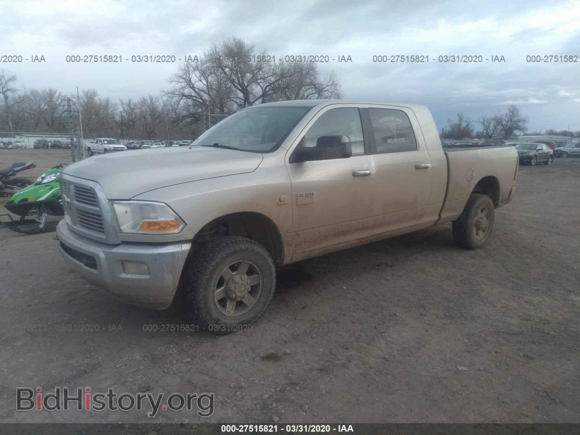 2010 DODGE RAM 2500 - VIN: 3D7UT2HL7AG134770 - Фото 2