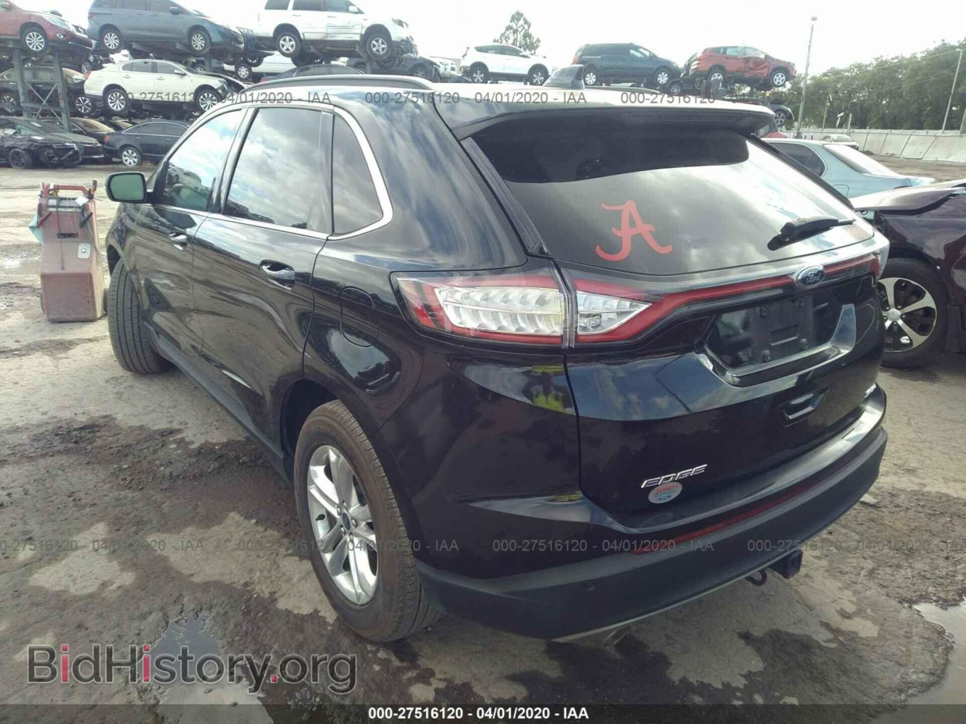 2015 FORD EDGE - VIN: 2FMTK3J81FBB71100 - Photo 3