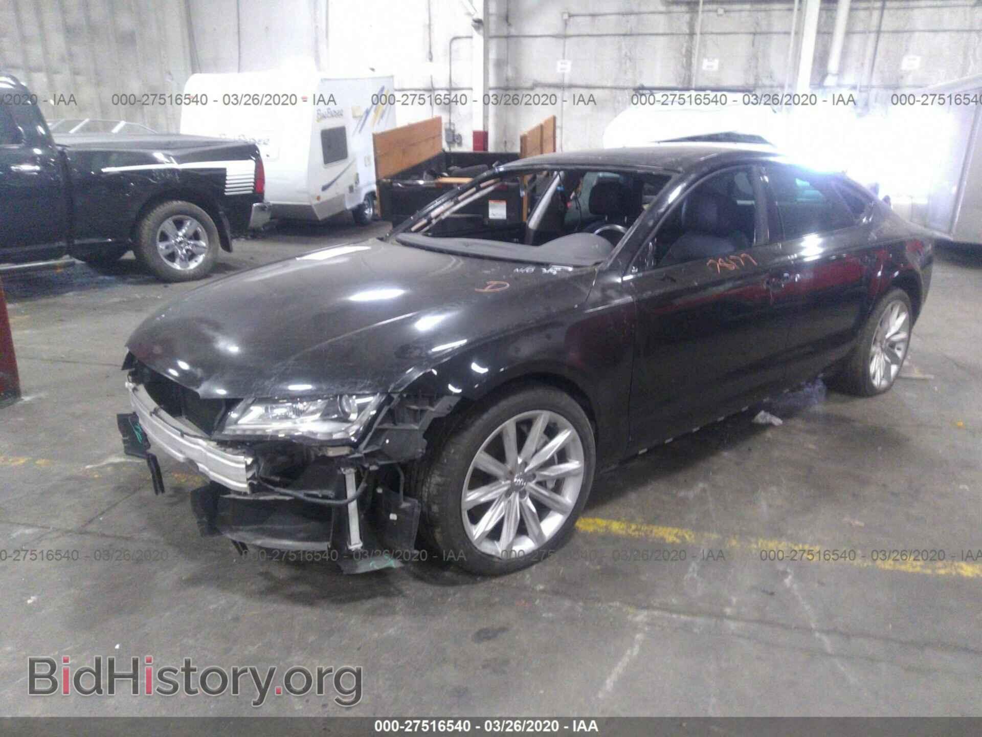 2012 AUDI A7 - VIN: WAUSGAFC7CN001582 - Фото 2