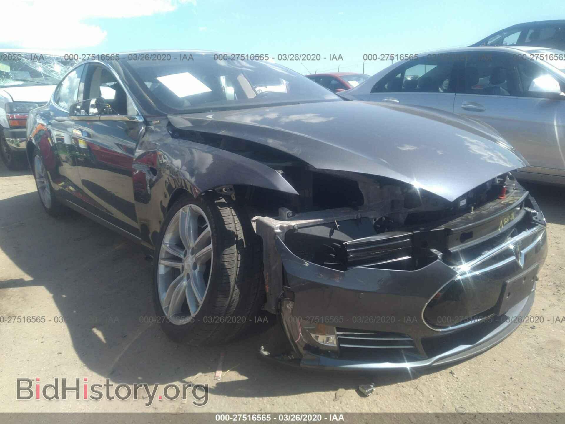 Photo 5YJSA1H1XEFP51446 - TESLA MODEL S 2014