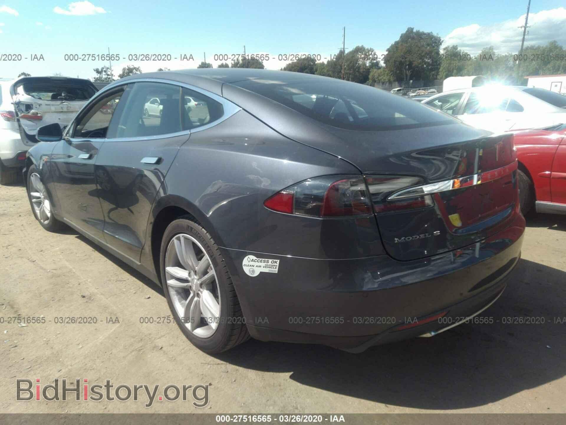 2014 TESLA MODEL S - VIN: 5YJSA1H1XEFP51446 - Фото 3