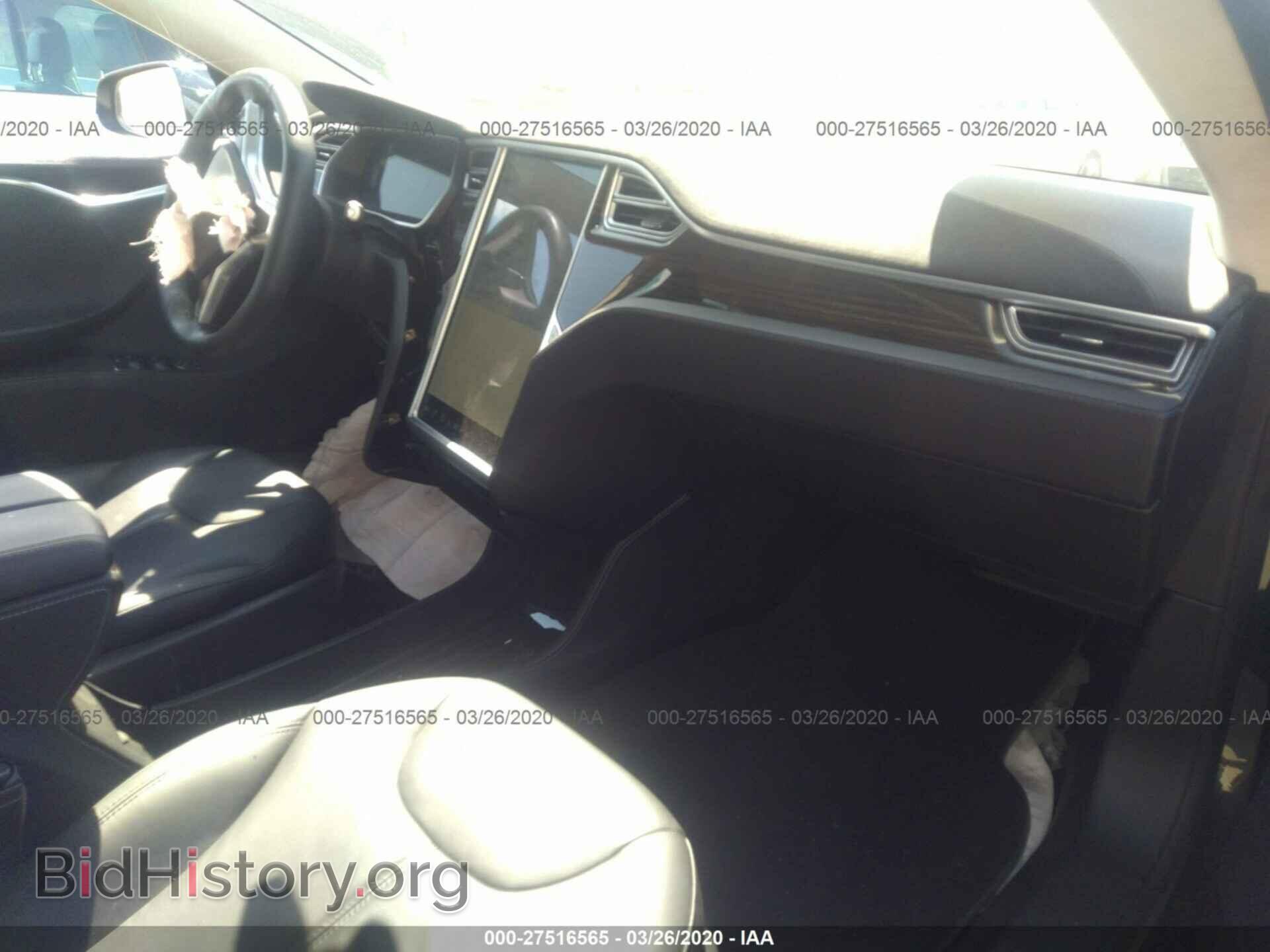 2014 TESLA MODEL S - VIN: 5YJSA1H1XEFP51446 - Фото 5