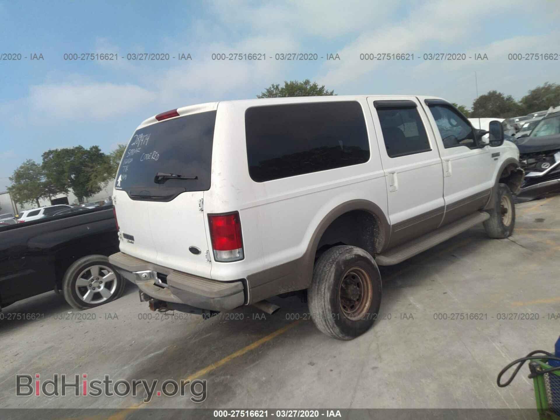 2000 FORD EXCURSION - VIN: 1FMNU43S3YEB61306 - Фото 4
