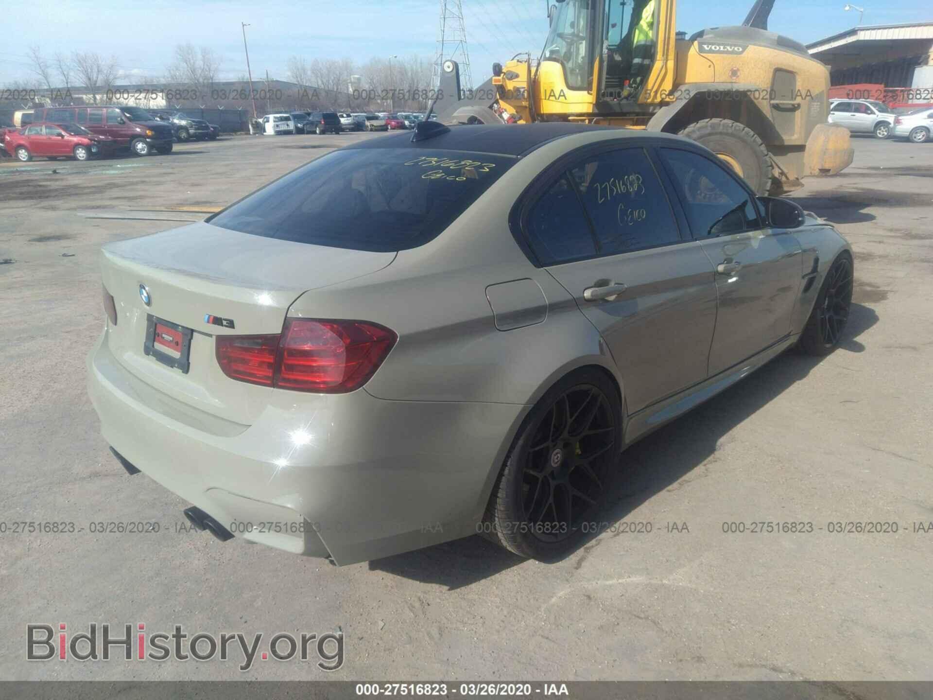 2015 BMW M3 - VIN: WBS3C9C55FP804612 - Photo 4