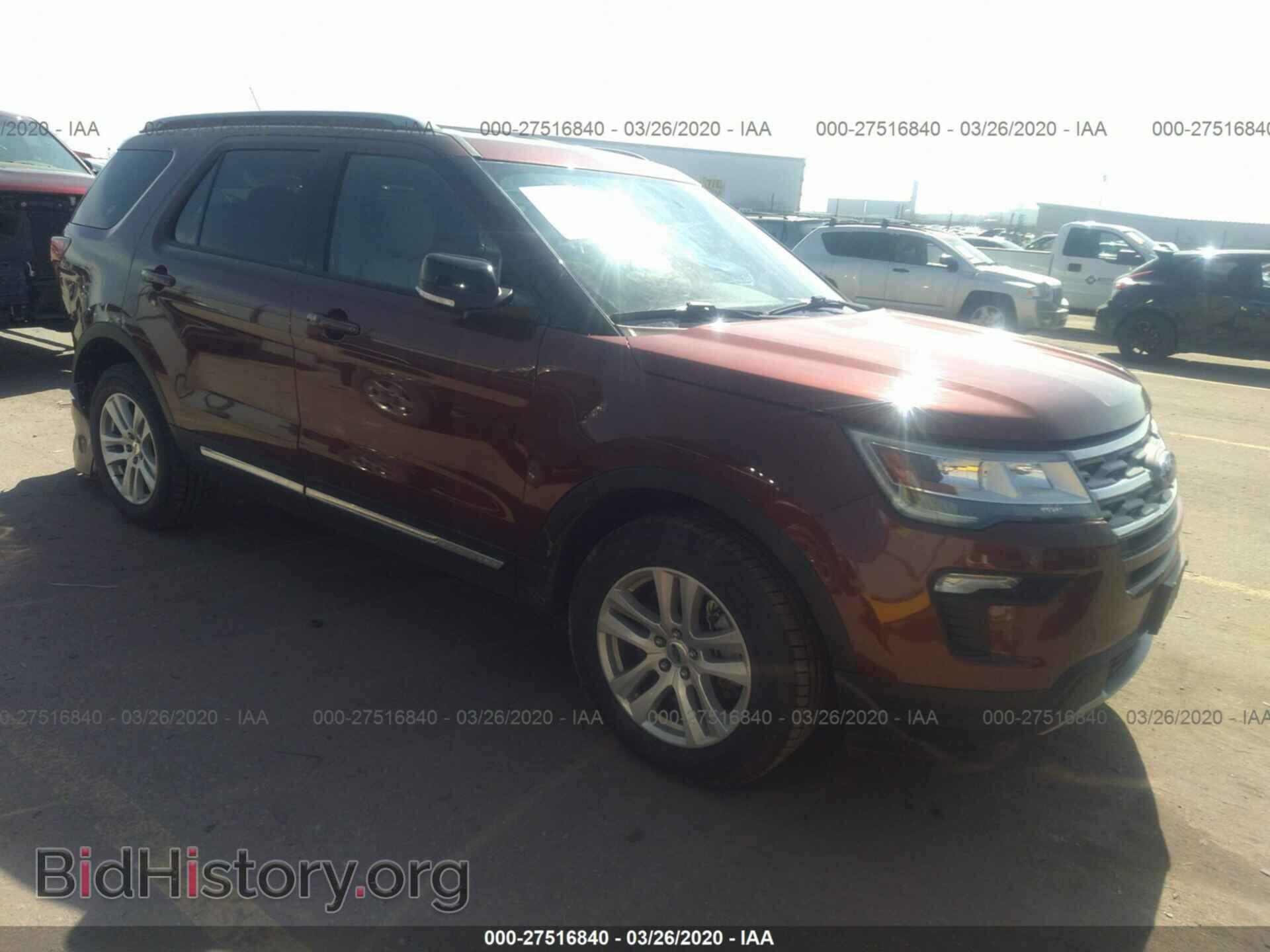 Фотография 1FM5K8D86JGB19982 - FORD EXPLORER 2018