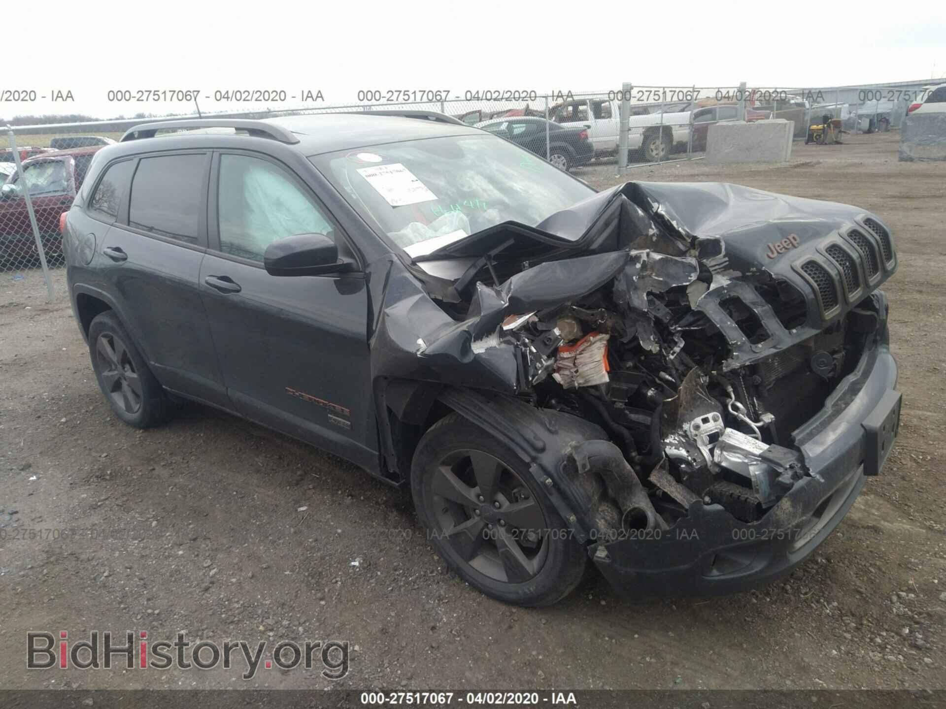 Фотография 1C4PJMCS5GW348576 - JEEP CHEROKEE 2016