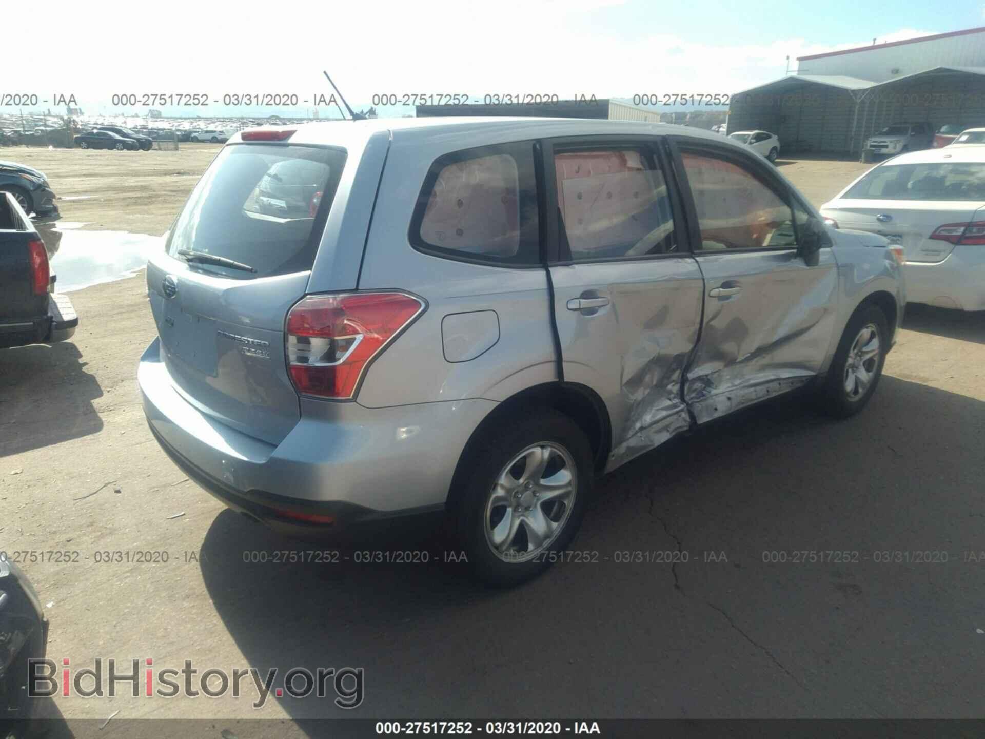 2014 SUBARU FORESTER - VIN: JF2SJAAC0EH478398 - Photo 4