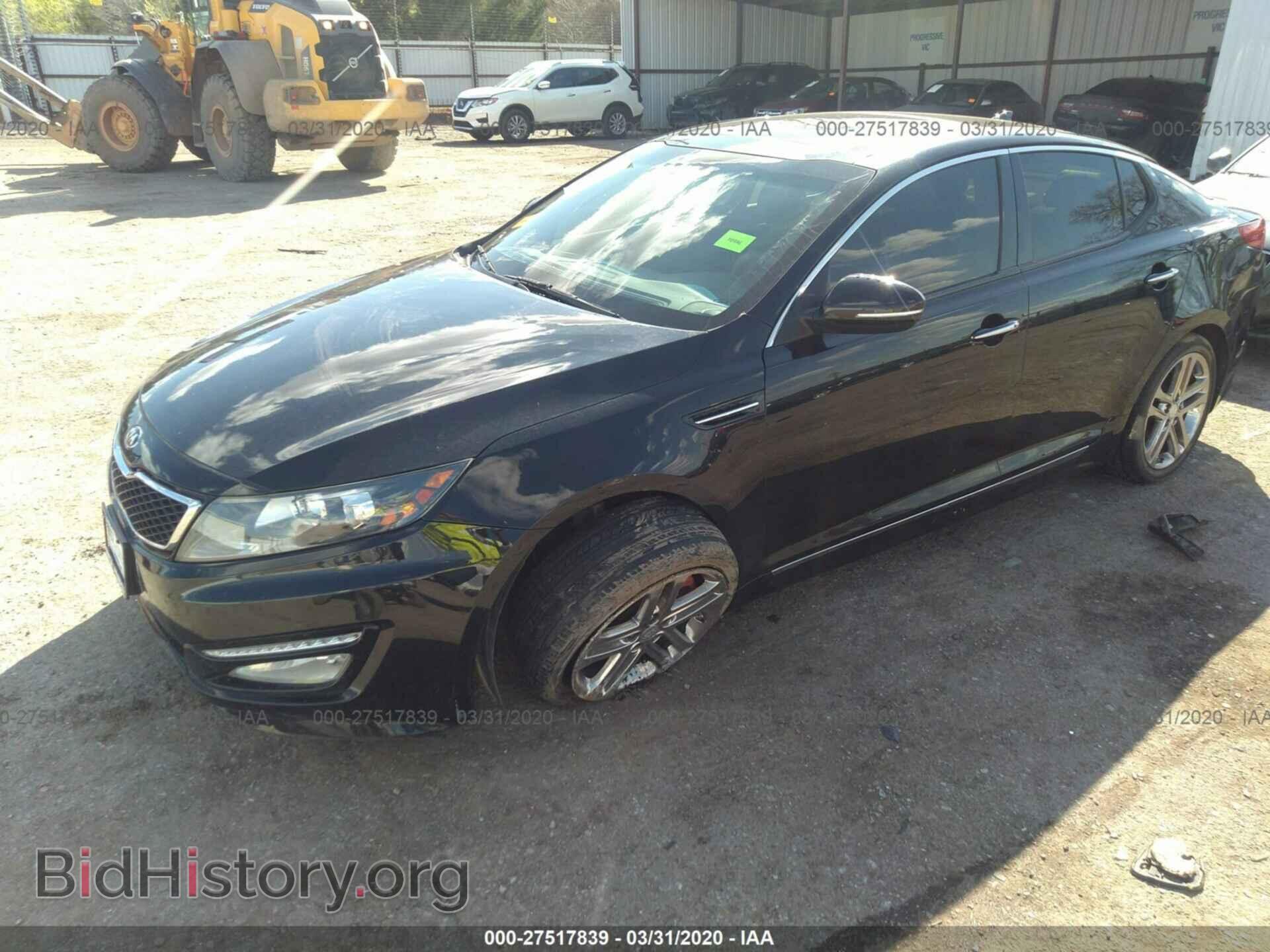 2013 KIA OPTIMA - VIN: 5XXGR4A62DG200297 - Фото 2