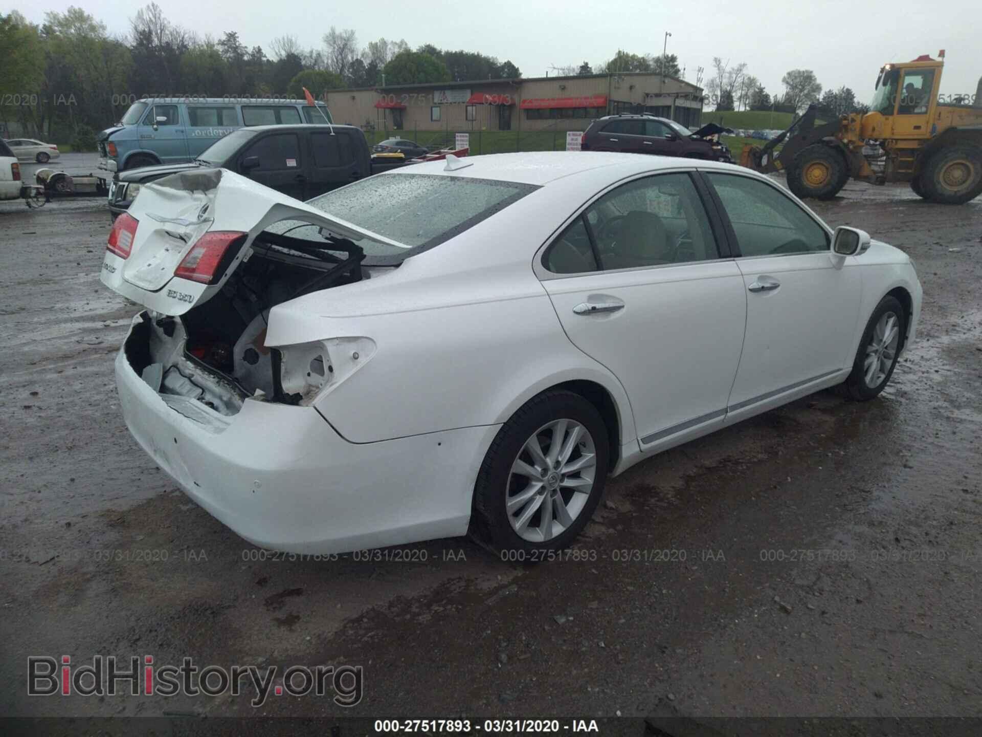 2010 LEXUS ES - VIN: JTHBK1EG8A2379459 - Фото 4