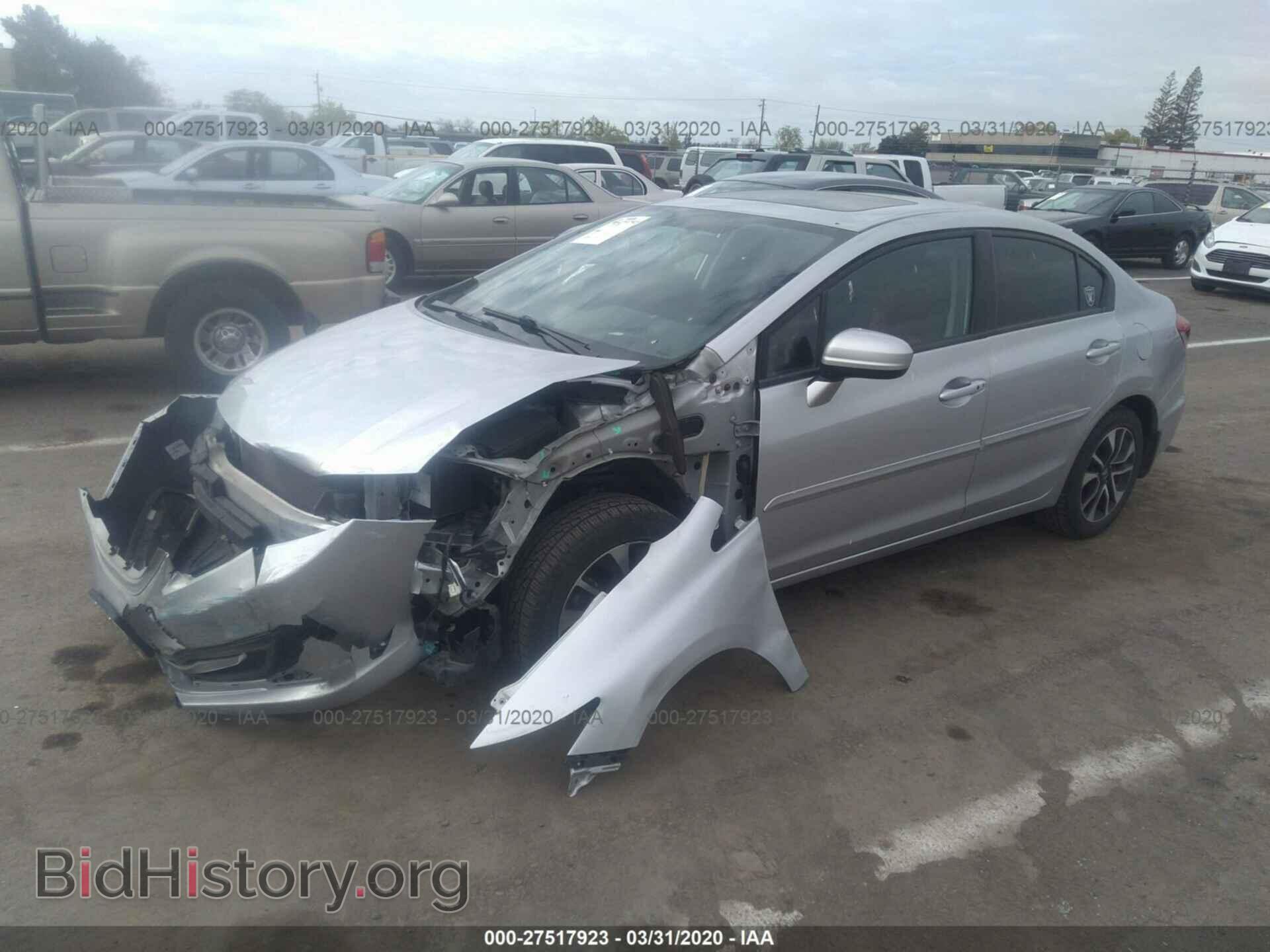 2014 HONDA CIVIC - VIN: 19XFB2F89EE072214 - Фото 2