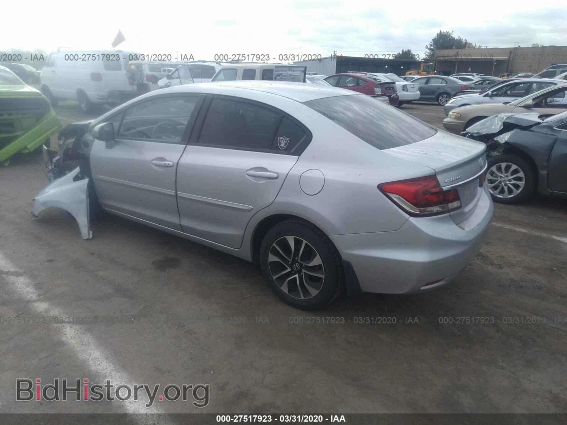2014 HONDA CIVIC - VIN: 19XFB2F89EE072214 - Фото 3