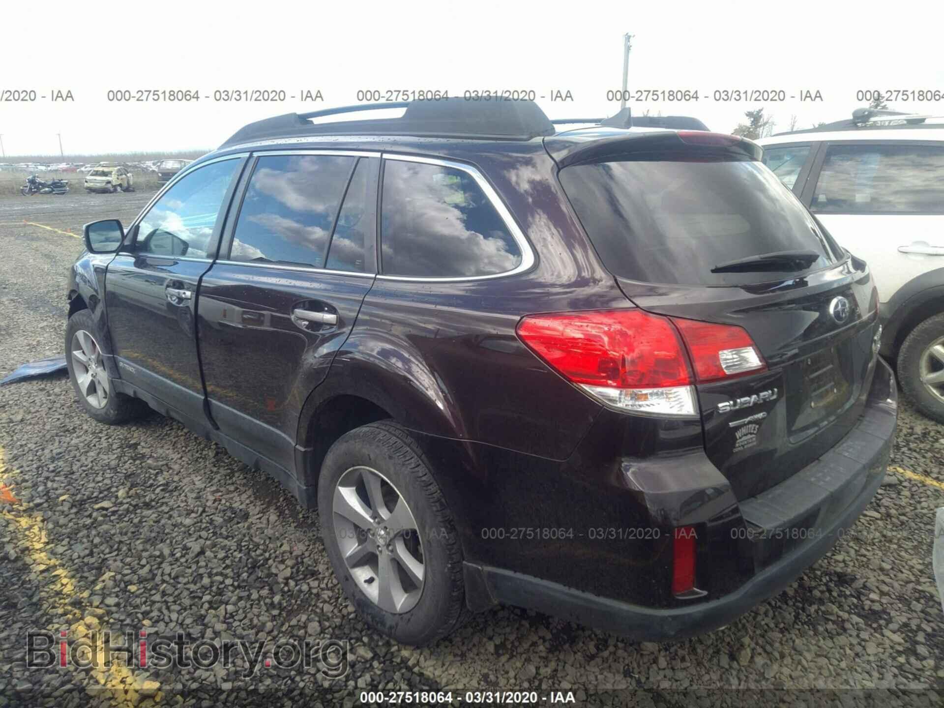 2013 SUBARU OUTBACK - VIN: 4S4BRDSCXD2244967 - Фото 3