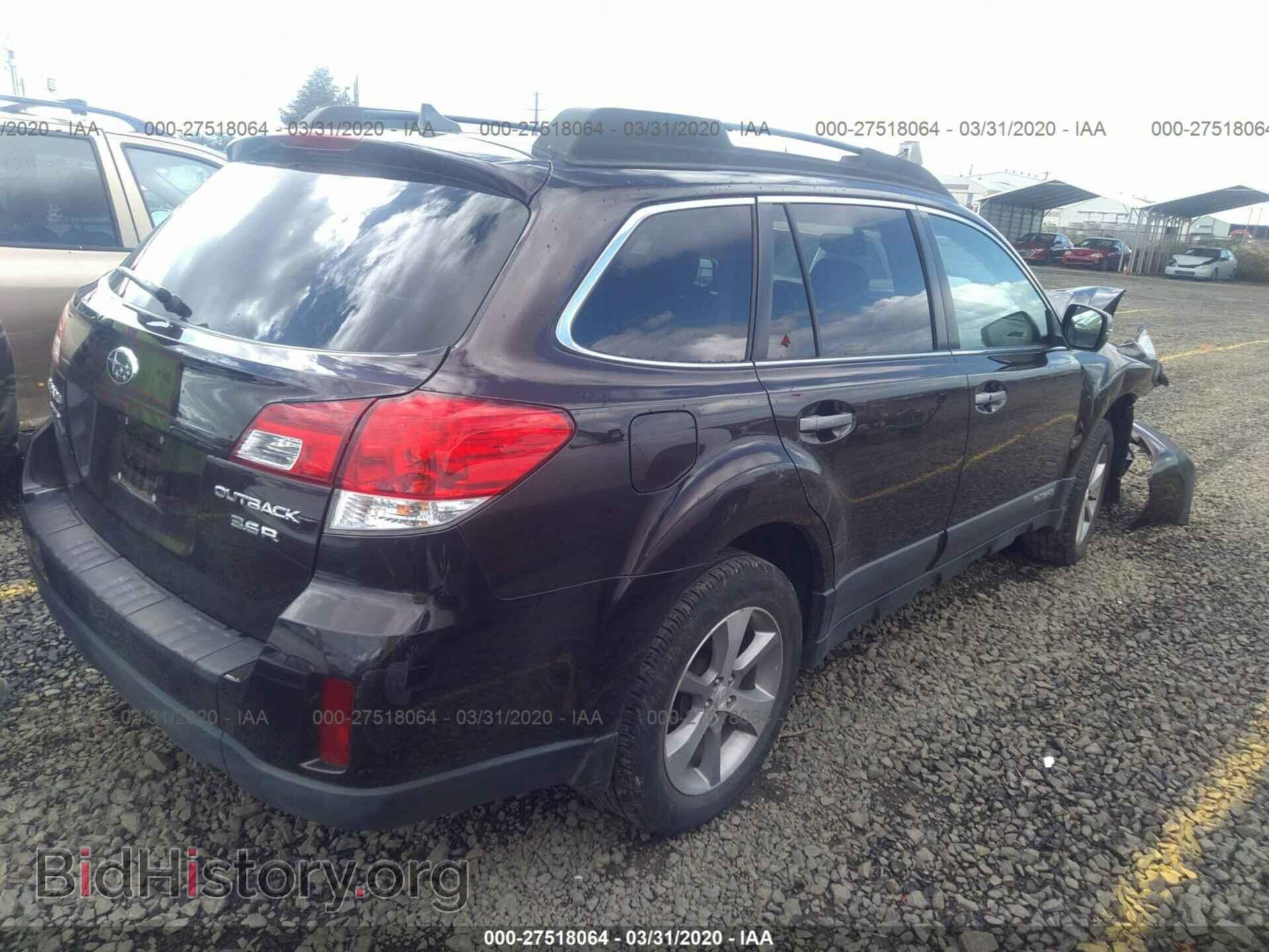 2013 SUBARU OUTBACK - VIN: 4S4BRDSCXD2244967 - Фото 4