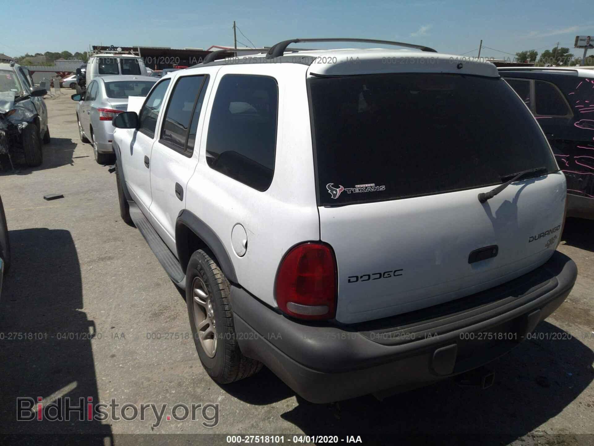 2003 DODGE DURANGO - VIN: 1D4HR38N43F540921 - Фото 3