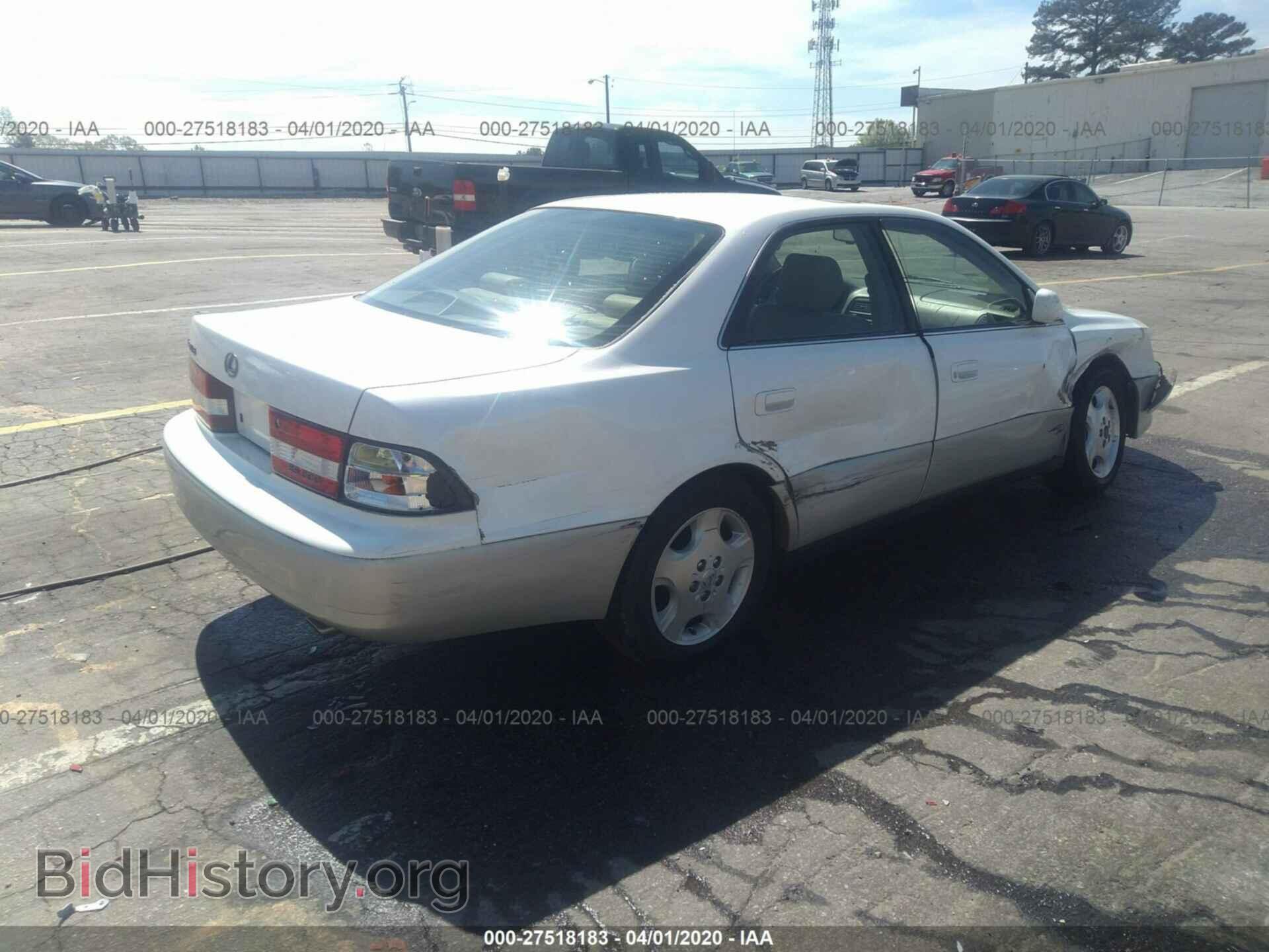 2000 LEXUS ES - VIN: JT8BF28G5Y0262420 - Фото 4