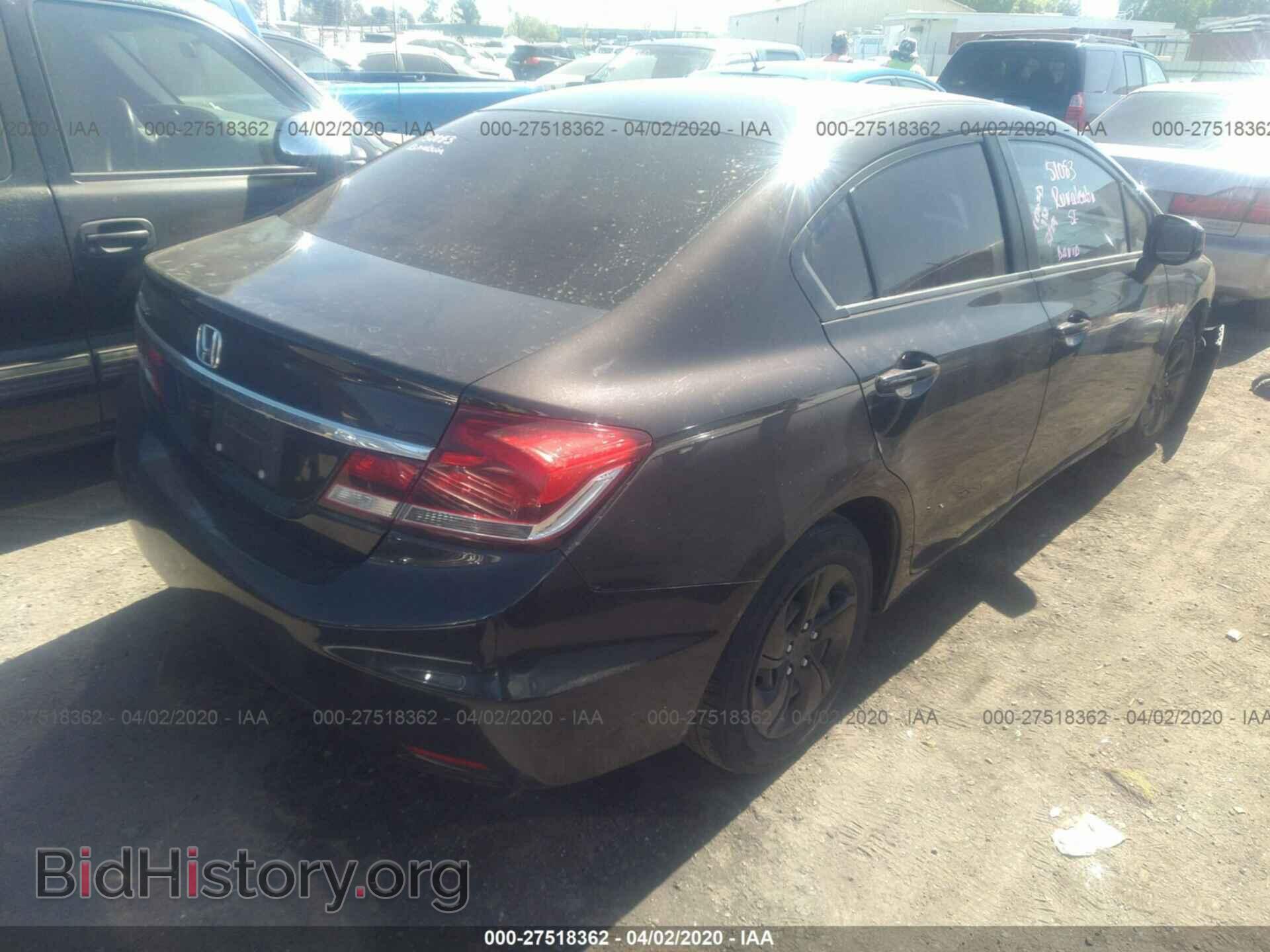 2013 HONDA CIVIC - VIN: 19XFB2F54DE264791 - Фото 4