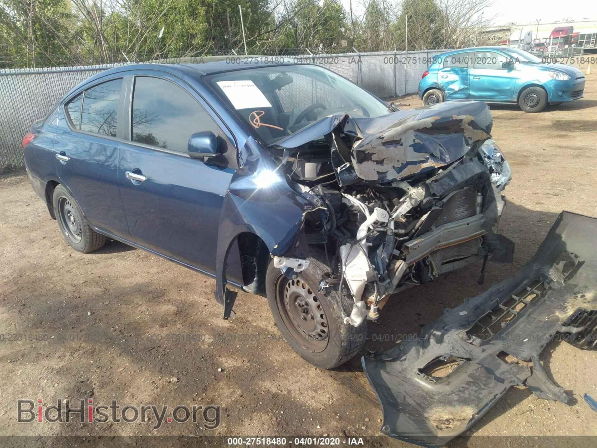 Фотография 3N1CN7AP4CL872209 - NISSAN VERSA 2012