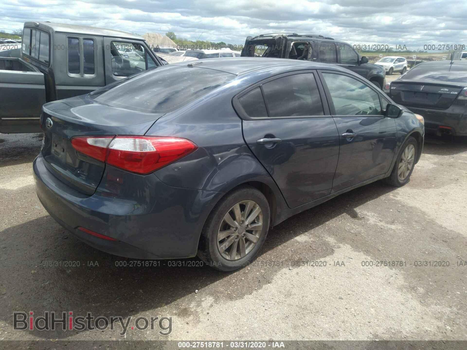 2014 KIA FORTE - VIN: KNAFX4A64E5115577 - Фото 4