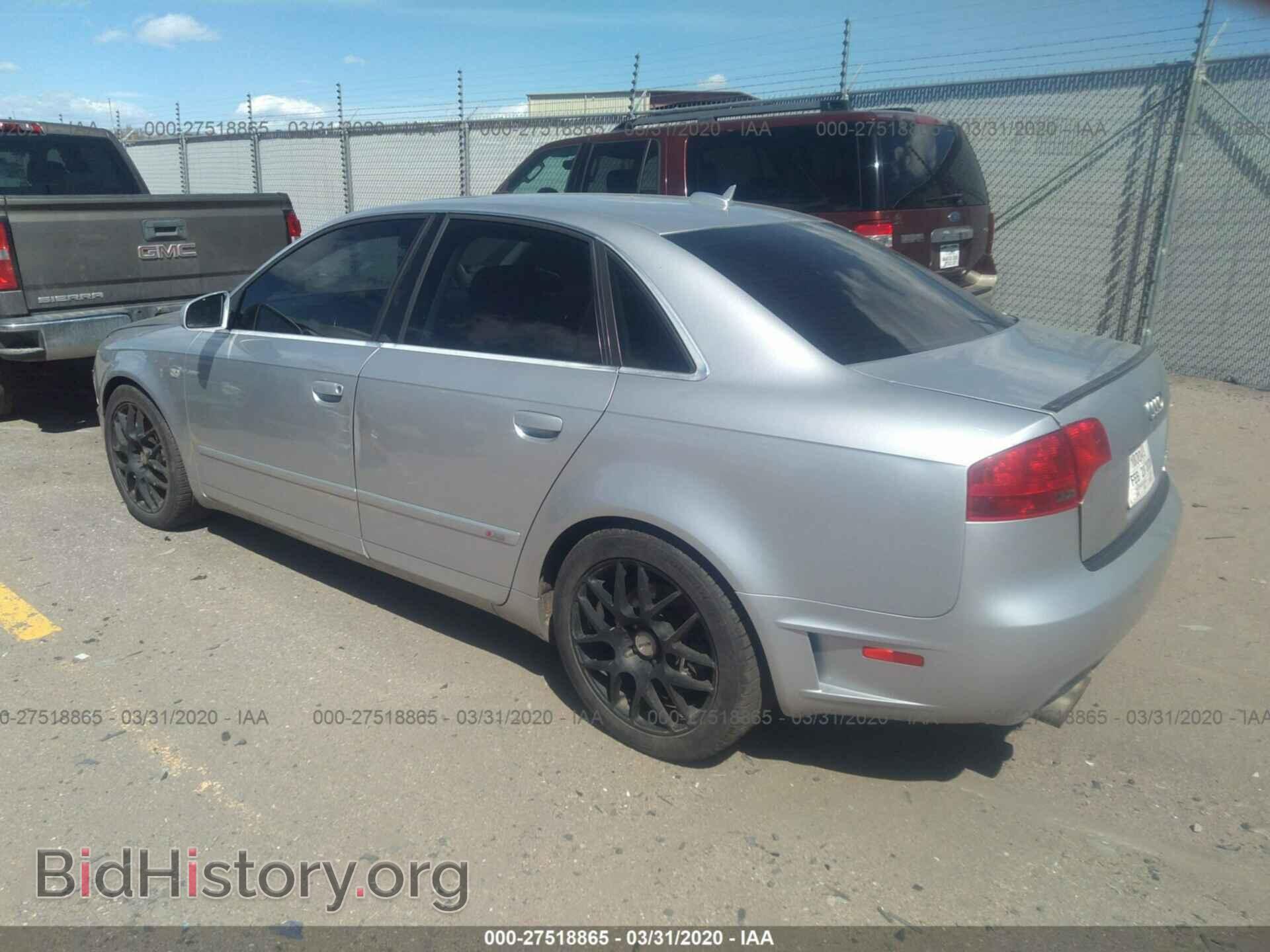 2005 AUDI A4 - VIN: WAUDF68E45A460439 - Фото 3