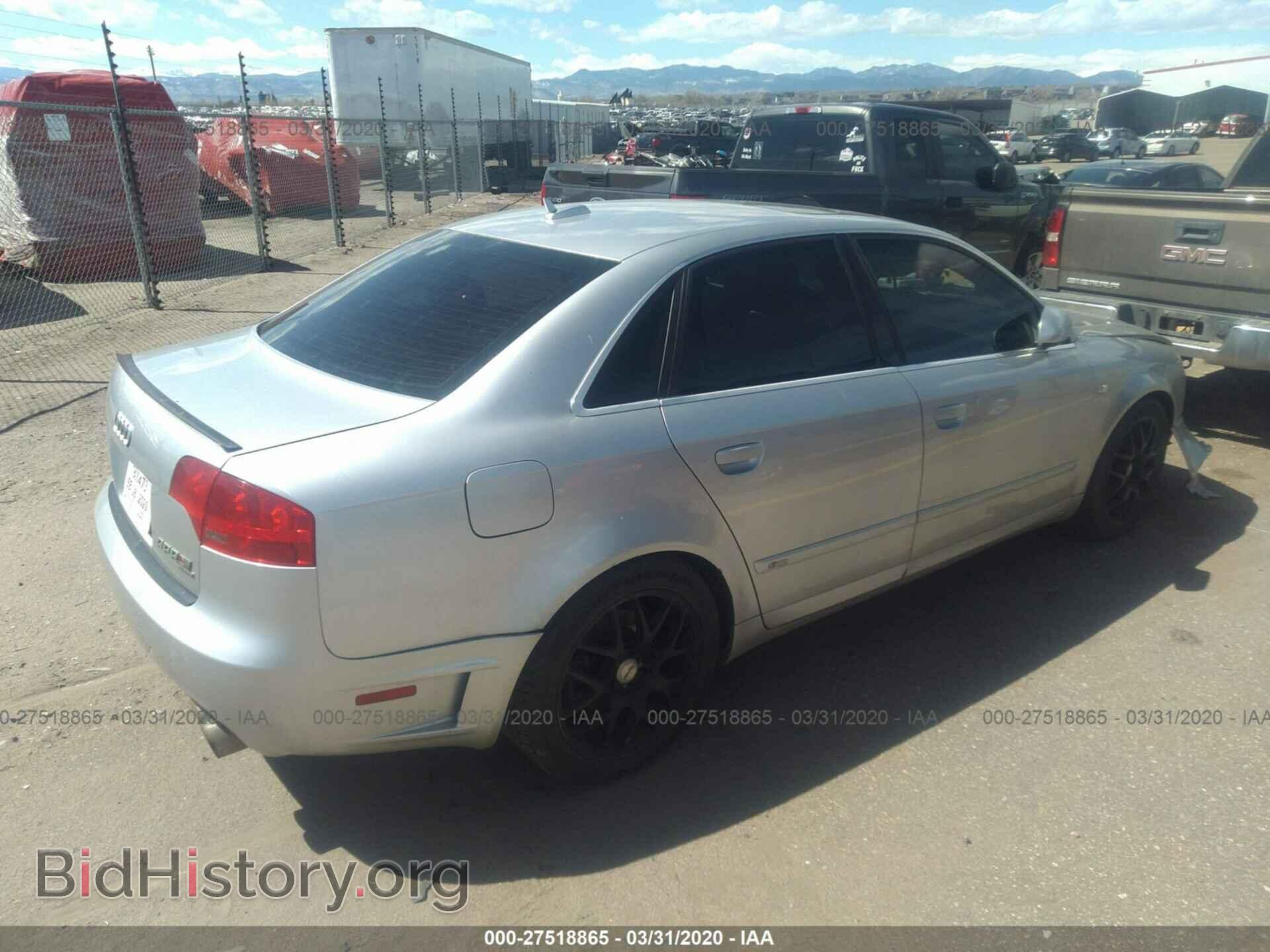 2005 AUDI A4 - VIN: WAUDF68E45A460439 - Фото 4